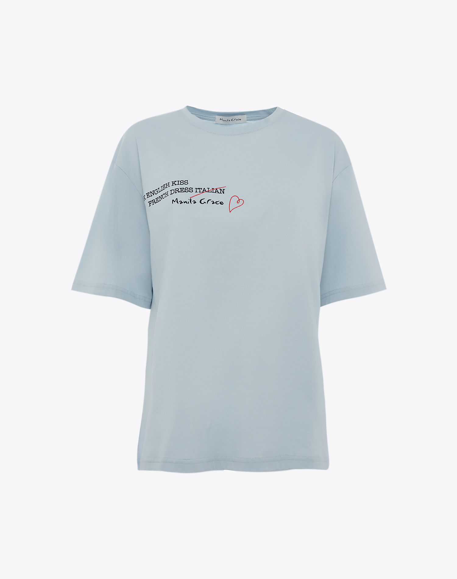MANILA GRACE 売れ筋商品|||マニラグレース Tシャツ トップス レディース Tops White Women's tops, tanks, t-shirts: long, short sleeve | Manila Grace