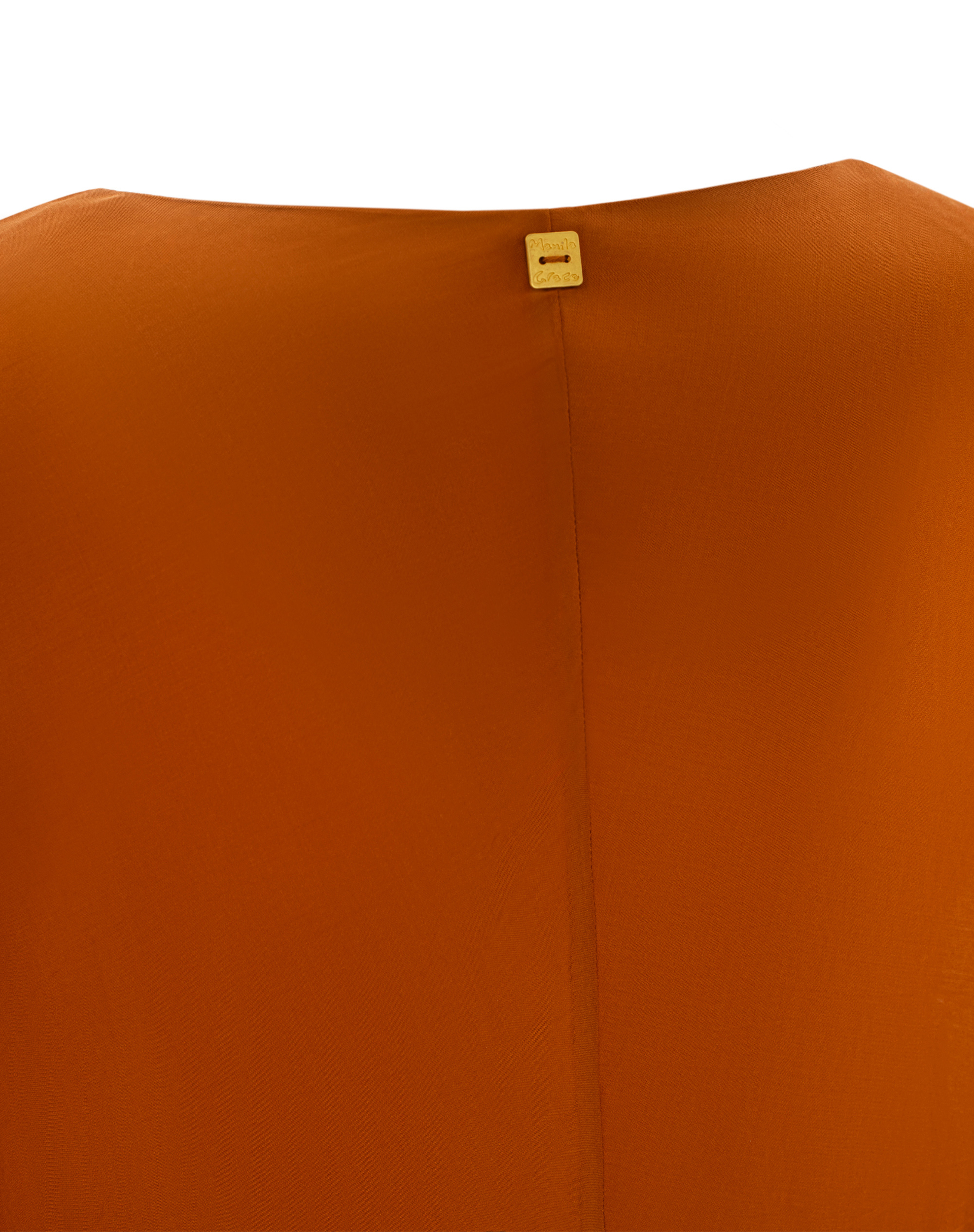 Short viscose dress with V-neck - MA577 - Manila Grace | Official Website