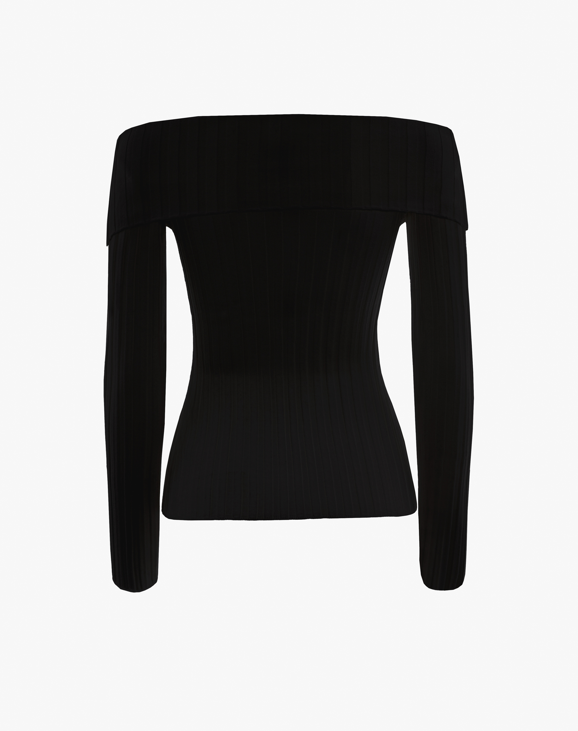 Maglia Spalla Scesa - NERO - Manila Grace