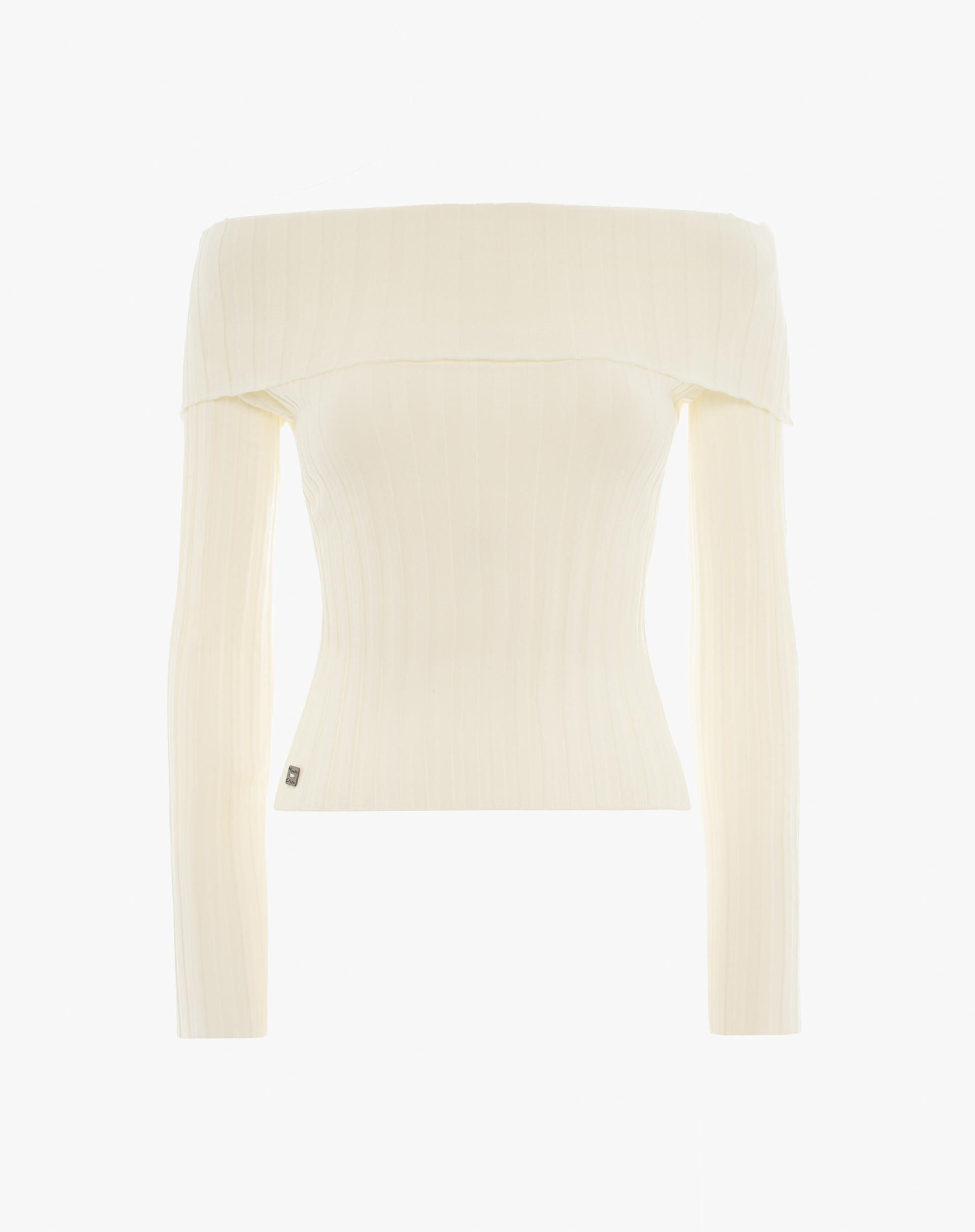 Dropped Shoulder Jersey - OFF WHITE - Manila Grace | Official Website