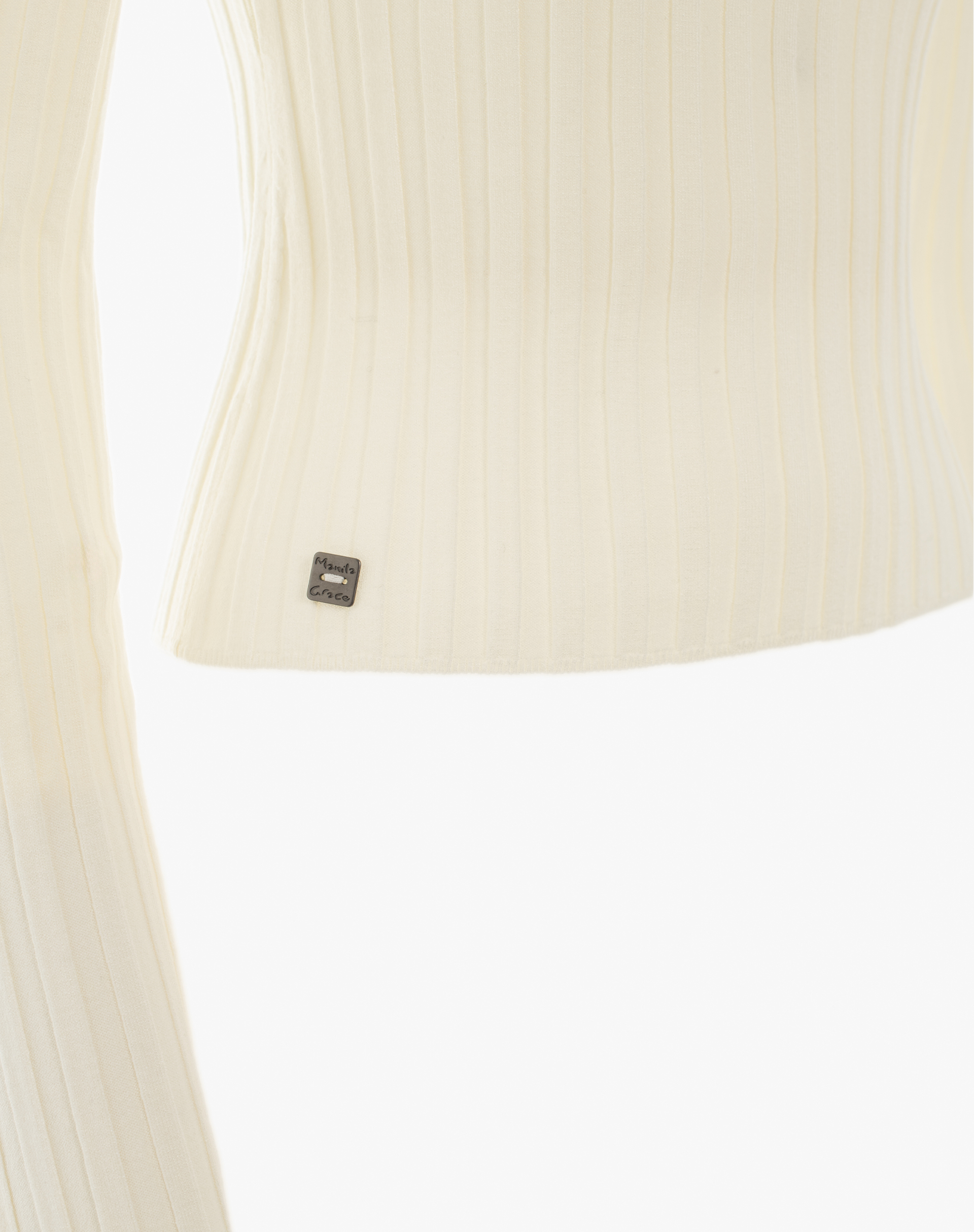 Dropped Shoulder Jersey - OFF WHITE - Manila Grace | Official Website