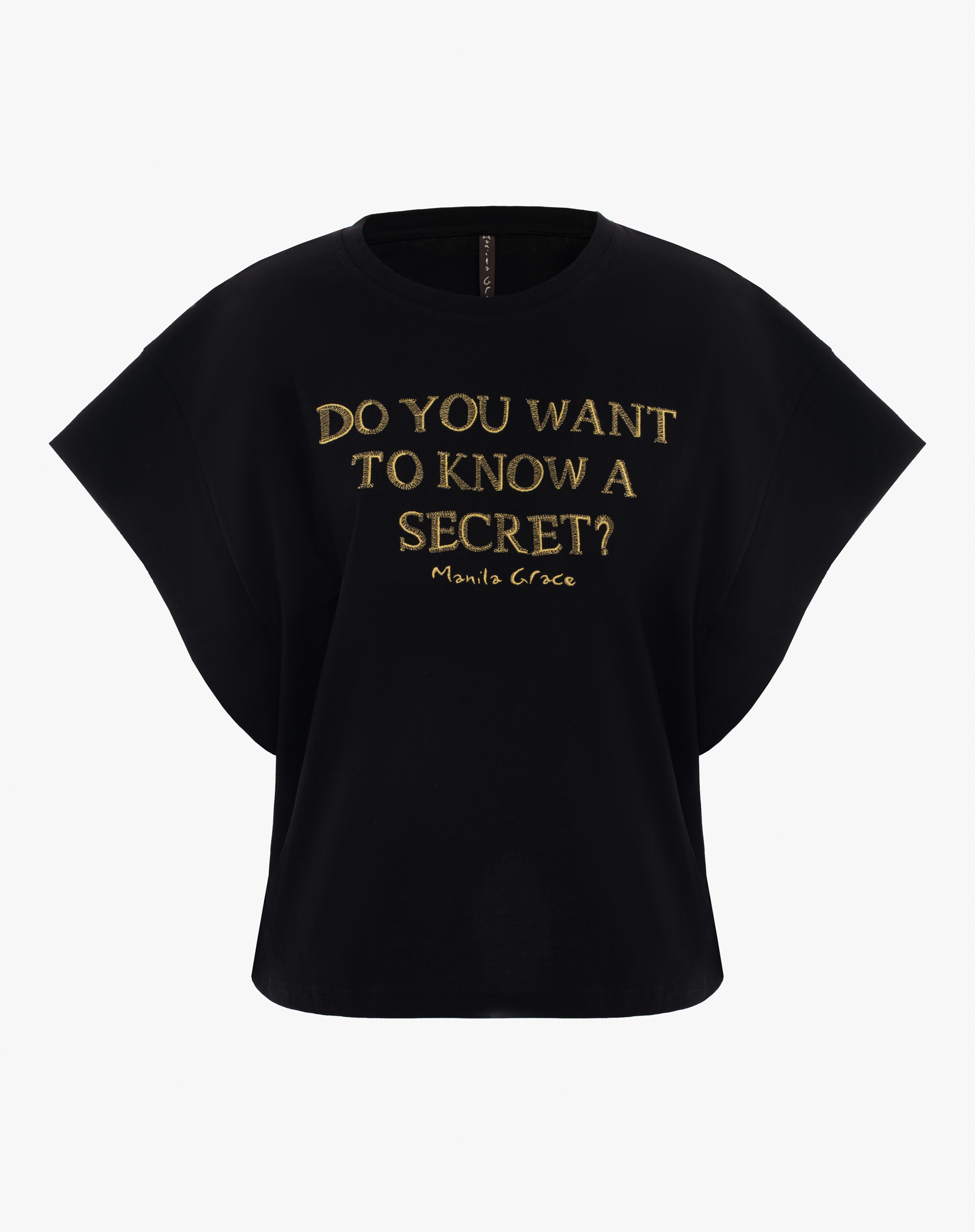 T-Shirt - NERO - Manila Grace