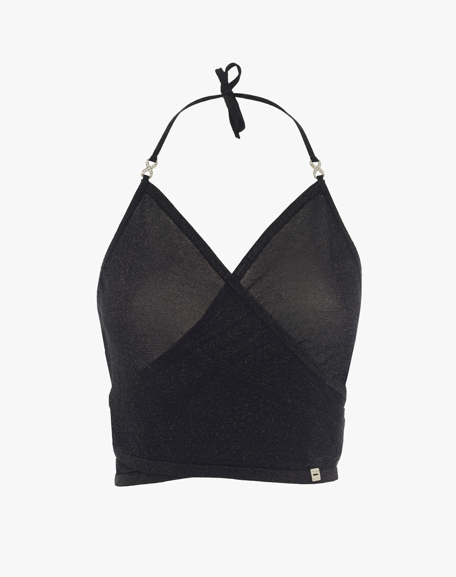 Top Incrociato - NERO - Manila Grace