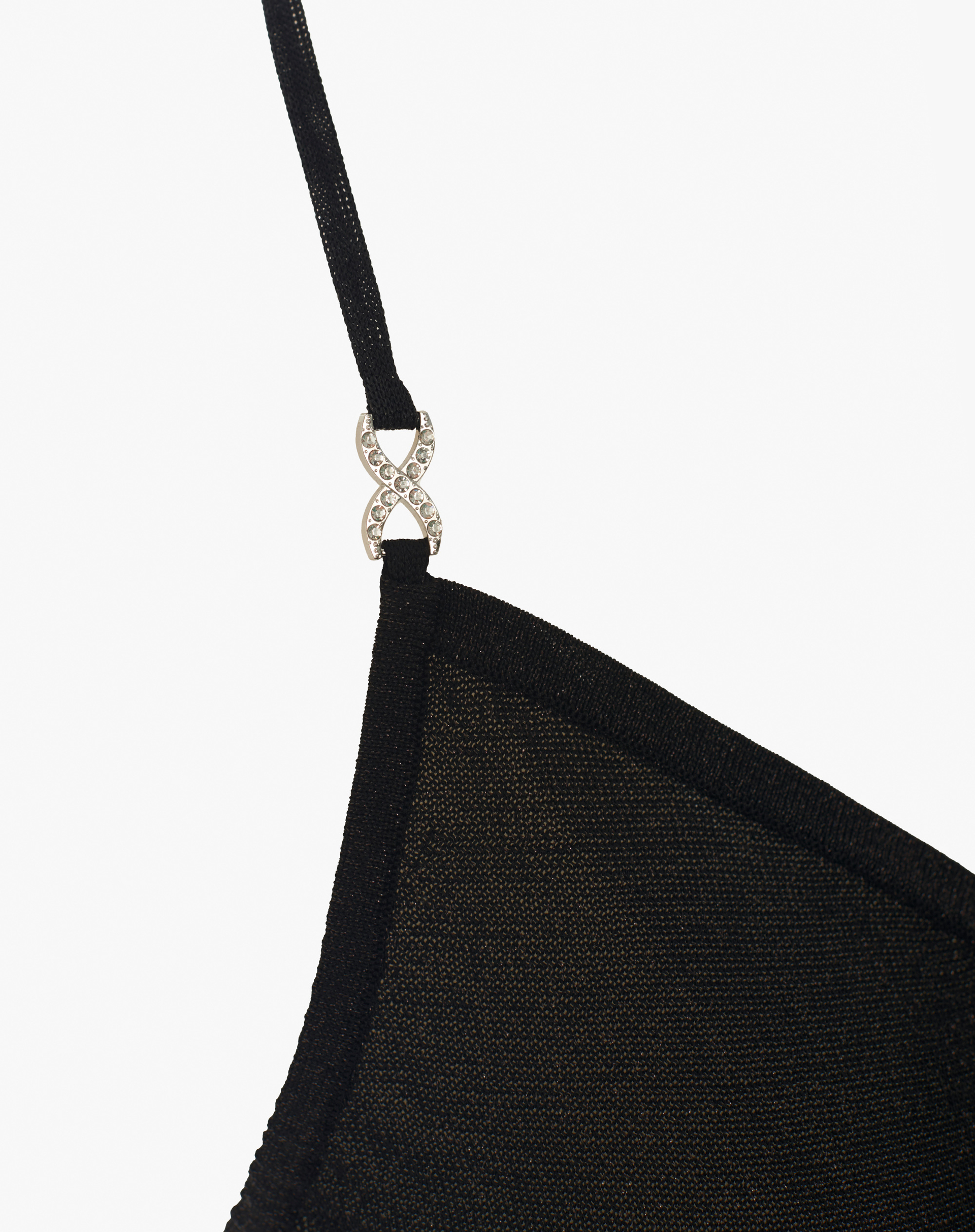 Top Incrociato - NERO - Manila Grace