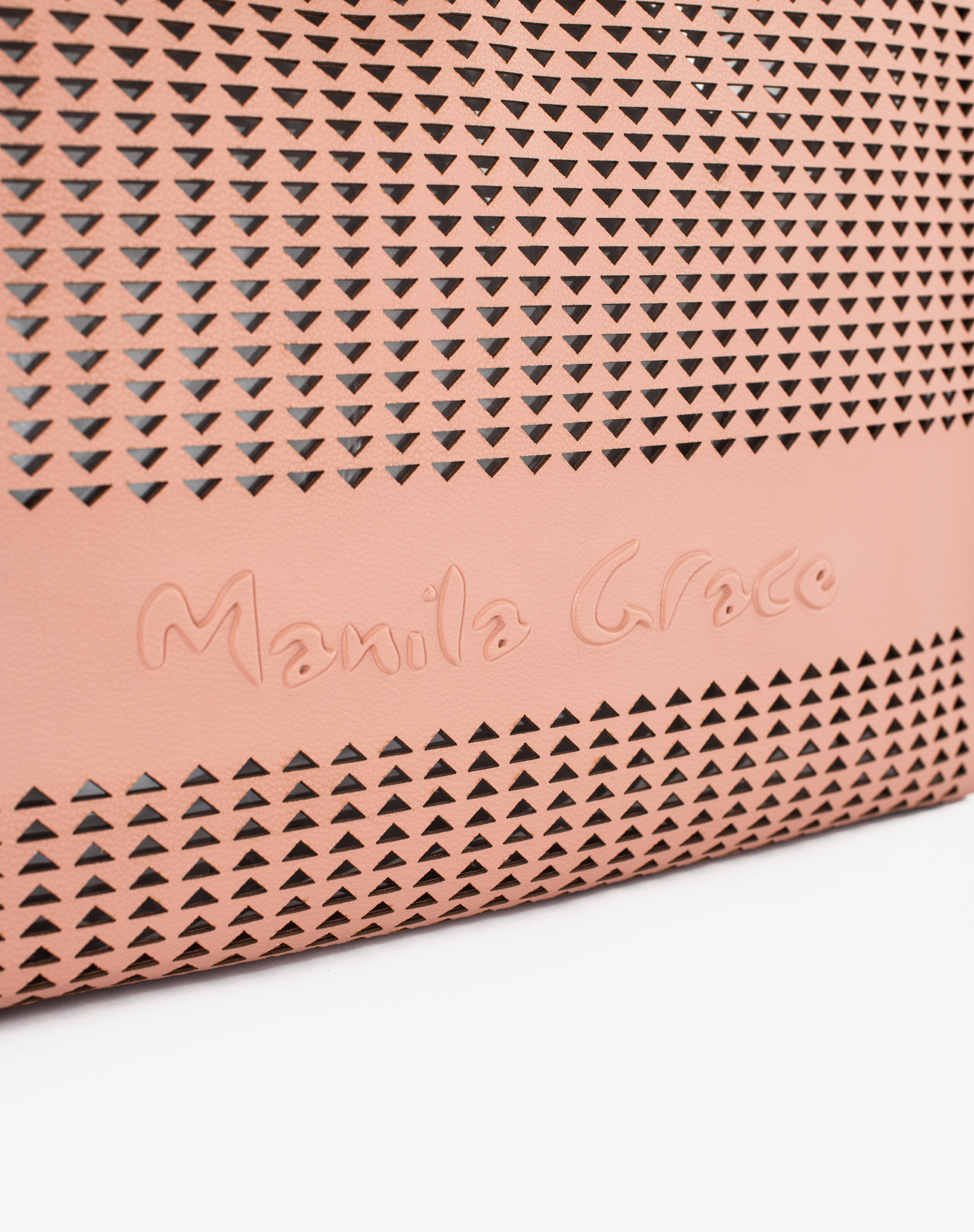 Minerva Bag Laser - ROSA CHIARO - Manila Grace