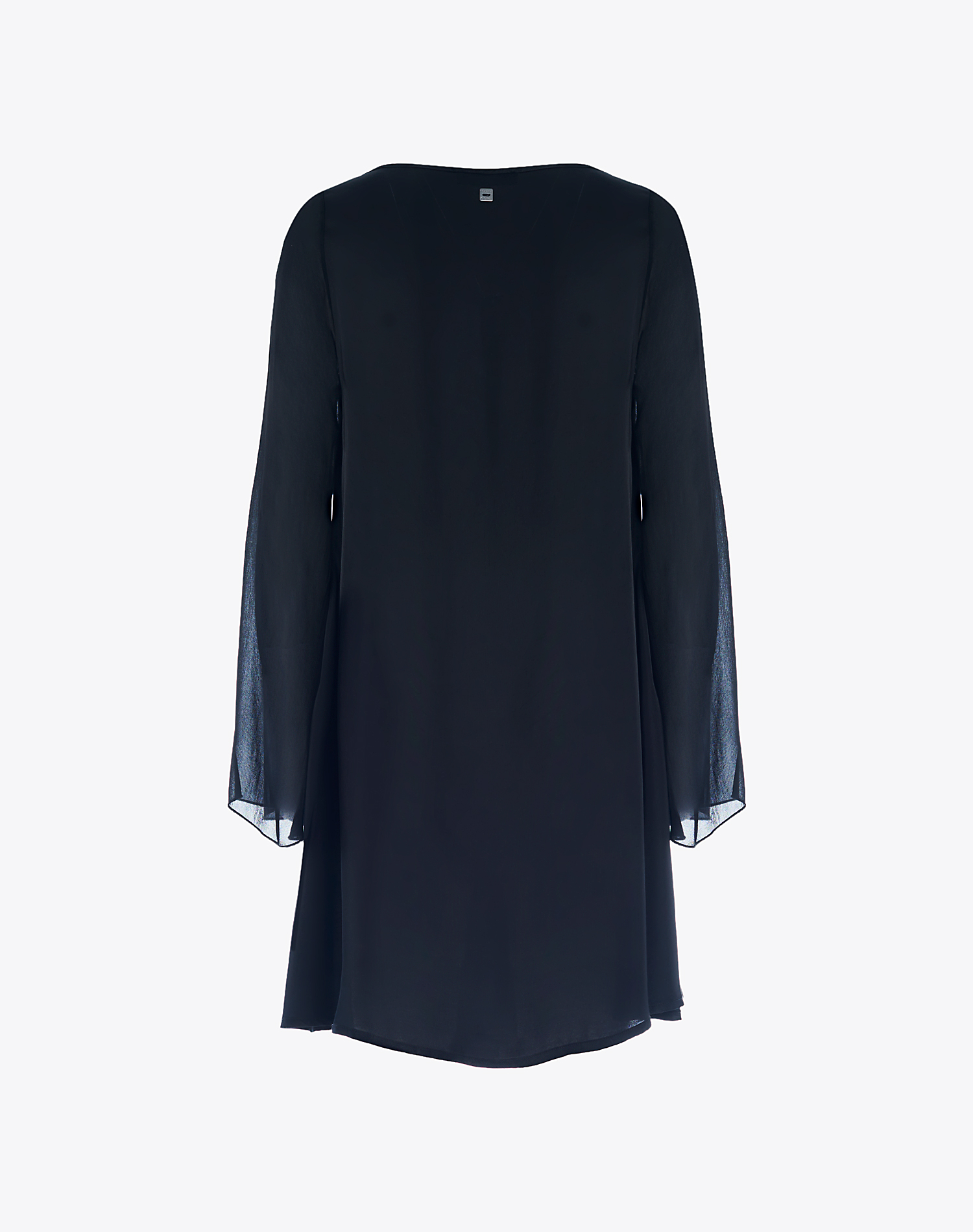 FLARED SLEEVE DRESS - BLACK - Manila Grace | Official Website