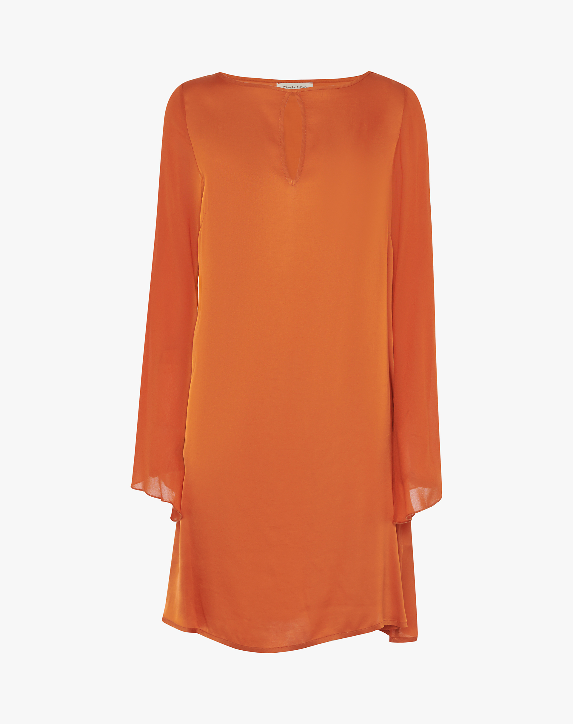 FLARED SLEEVE DRESS - LAVA - Manila Grace | Official Website