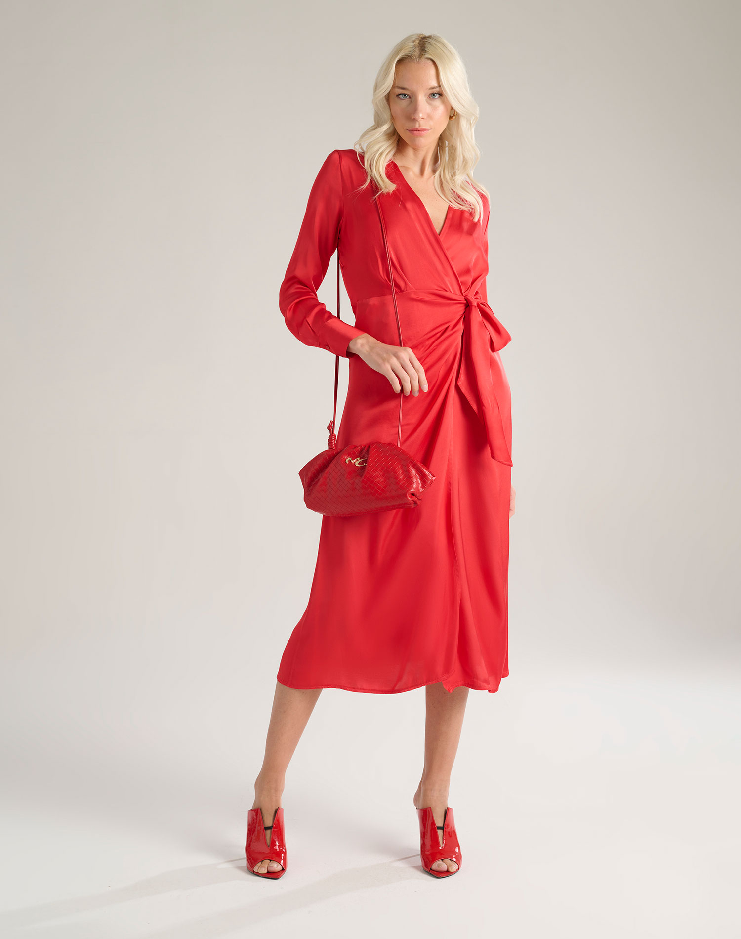 WRAP DRESS - MA638 - Manila Grace | Official Website