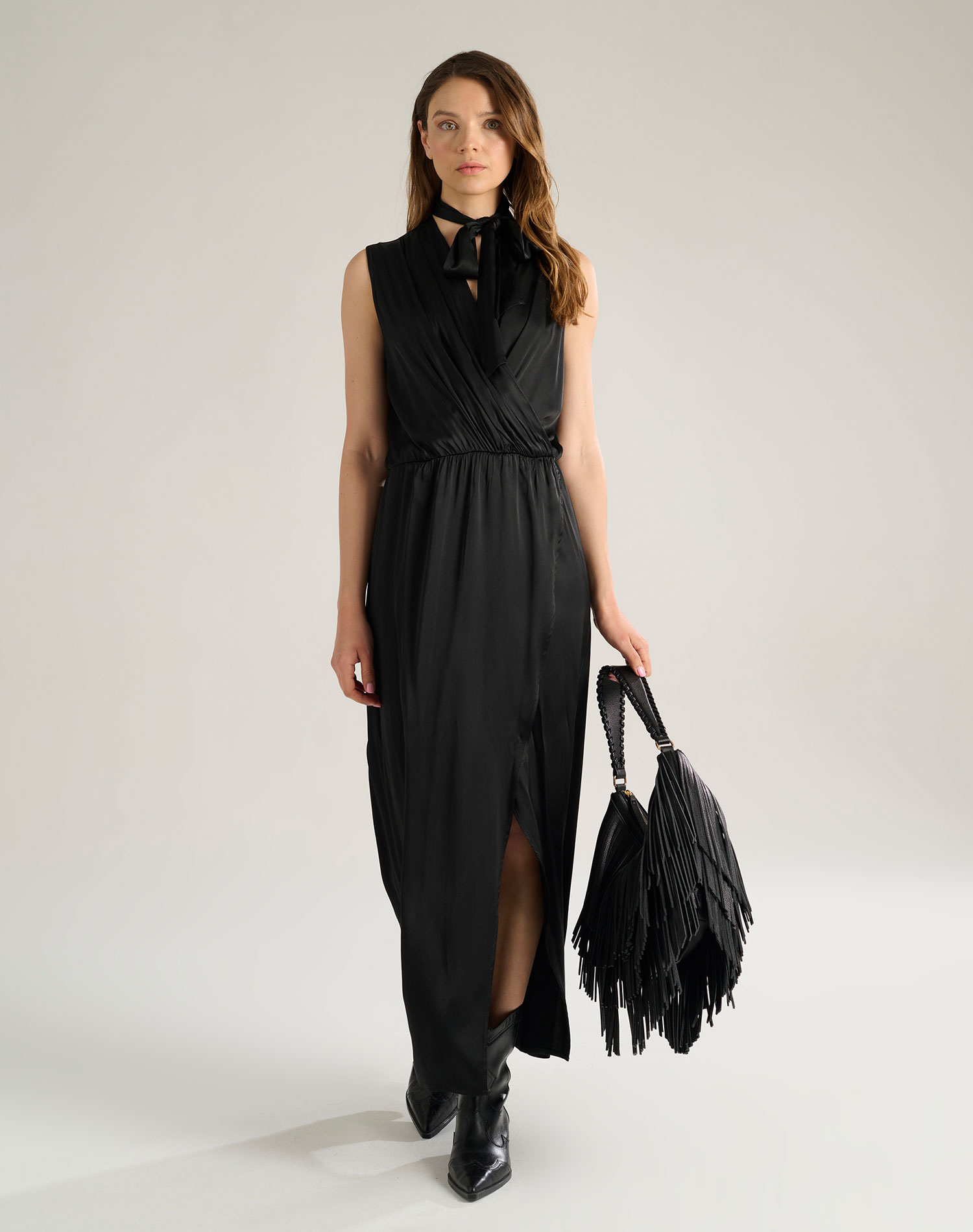 LONG DRESS - BLACK - Manila Grace | Official Website