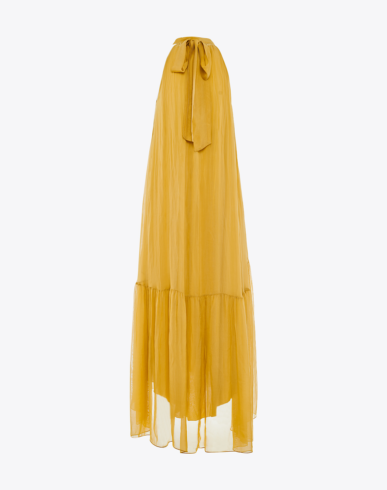AMERICA NECKLINE DRESS - MUSTARD - Manila Grace | Official Website