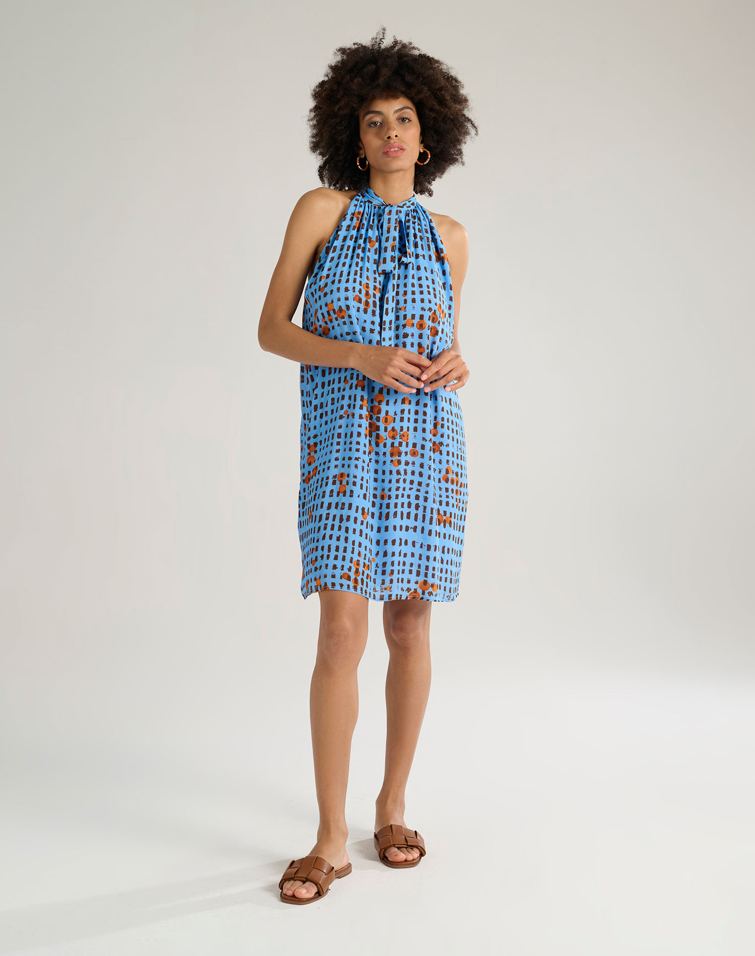 PRINTED DRESS - MA570 - Manila Grace | Official Website