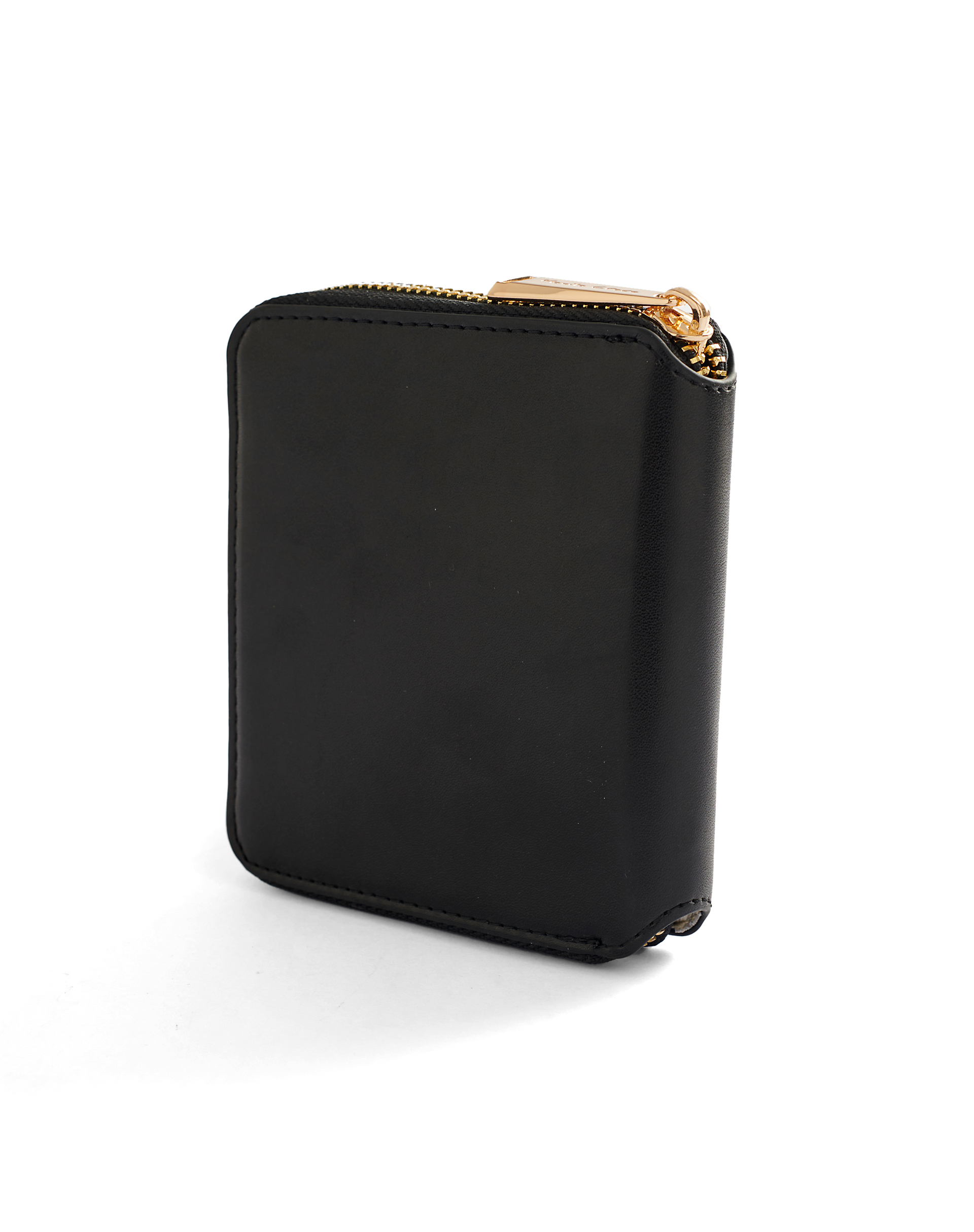 ZIPAROUND SMALL WALLET - BLACK - Manila Grace | Official Website