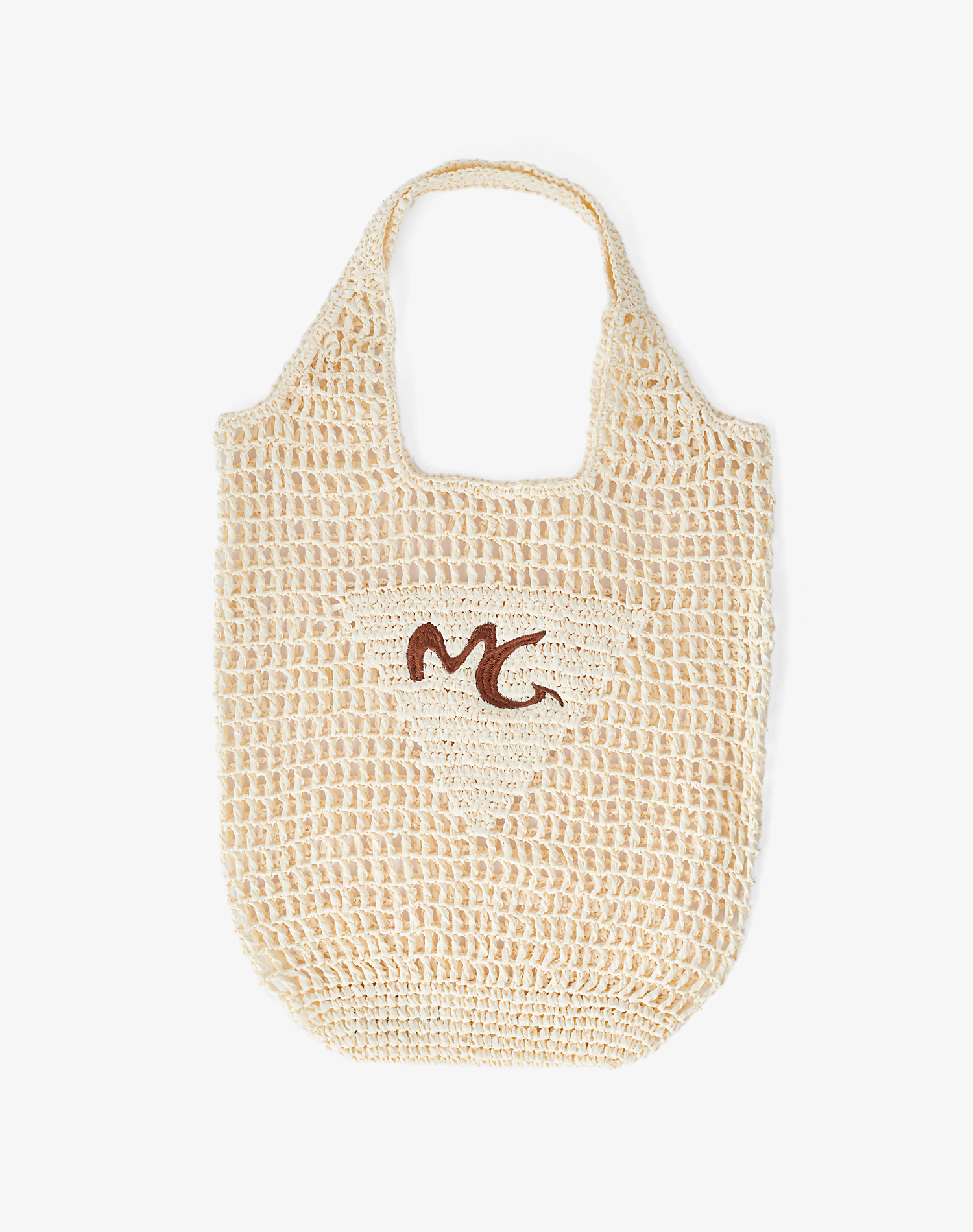 RAFFIA MESH BAG - BUTTER - Manila Grace | Official Website