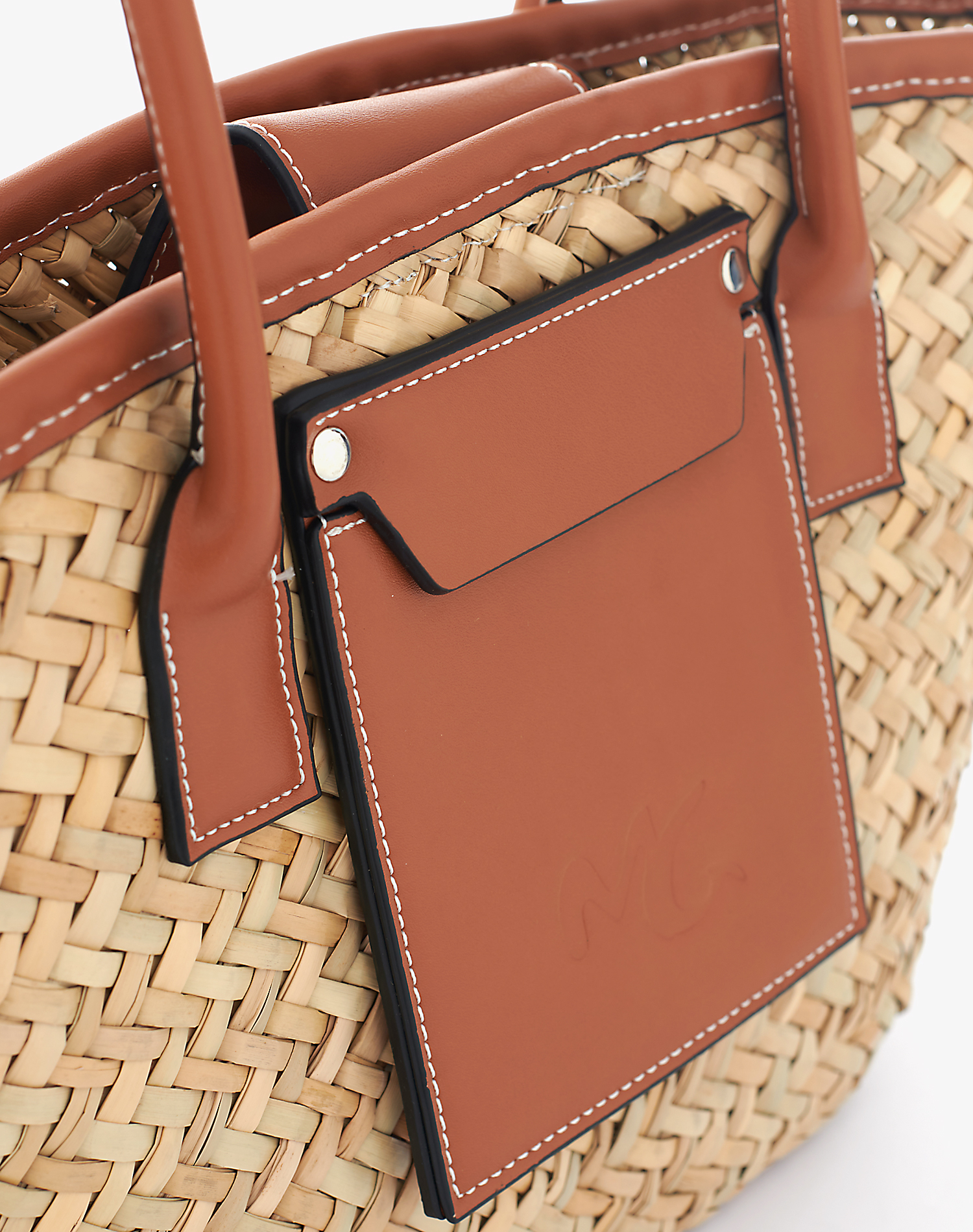 STRAW BASKET - EARTH - Manila Grace | Official Website