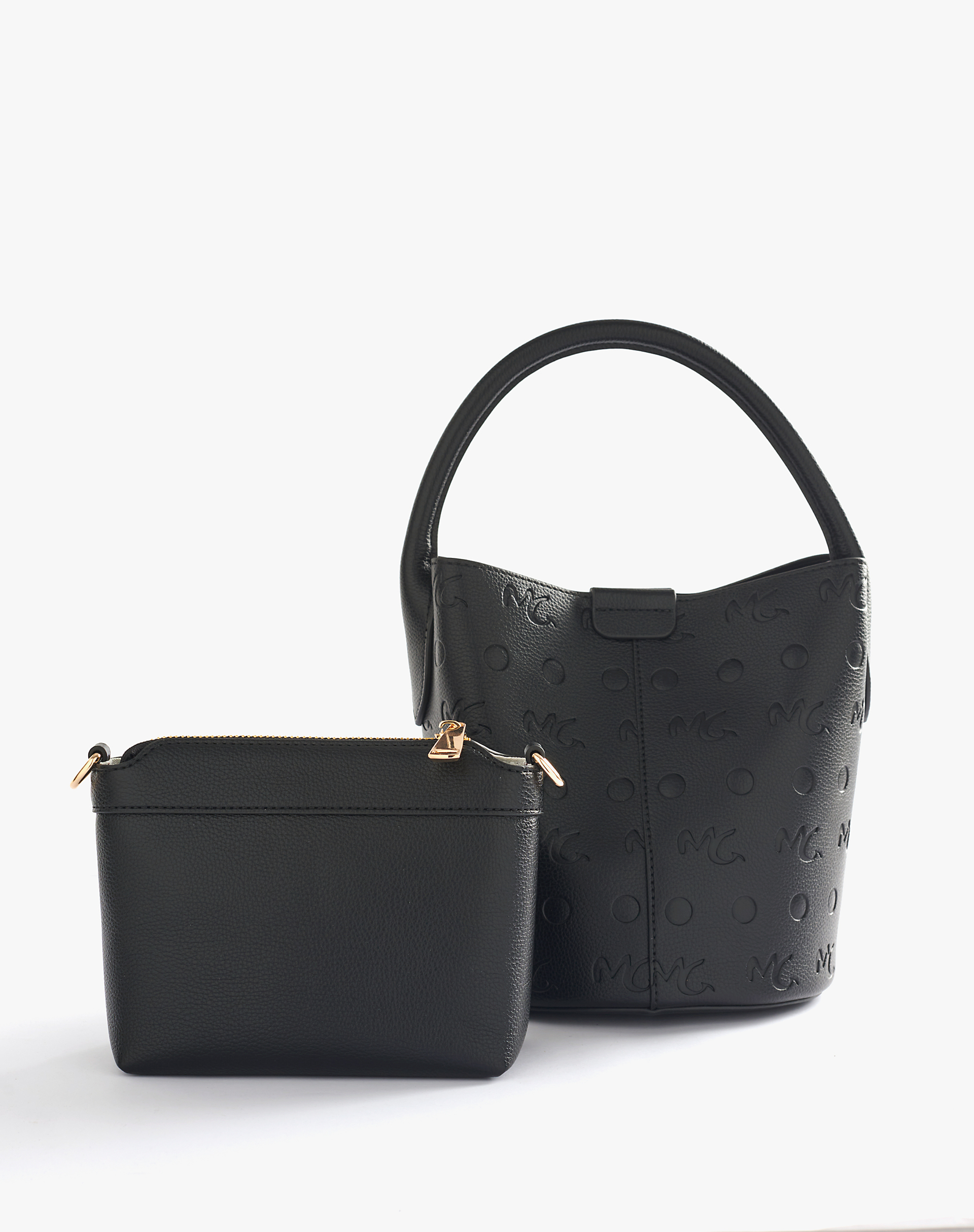 EMBOSSED BUCKET - HANDBAGS - Manila Grace | Official Website
