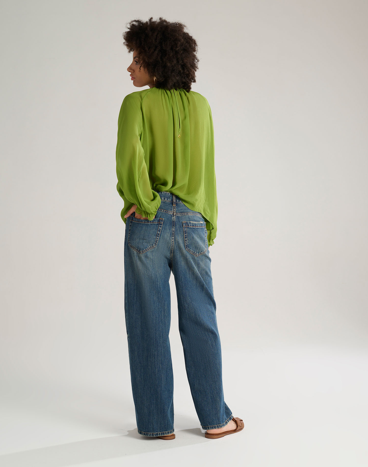 LONG SLEEVE BLOUSE - MA626 - Manila Grace | Official Website