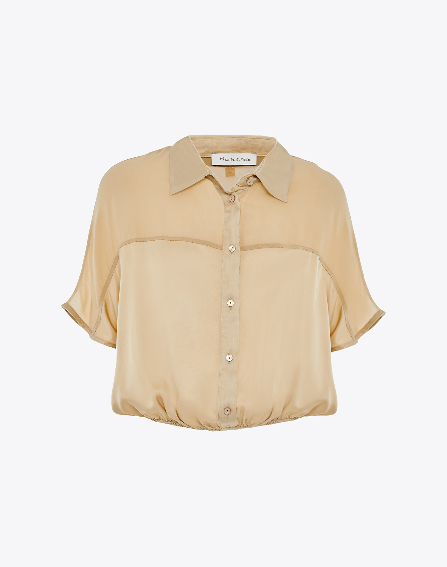 SHORT SLEEVE SHIRT - SHIRTS - Manila Grace | Official Website