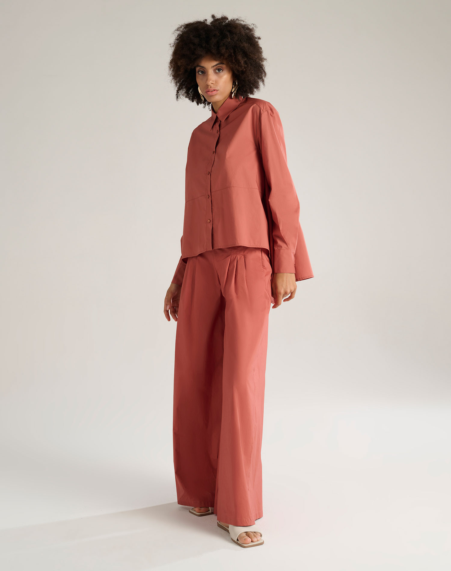 OVERSIZED SHIRT - MD307 - Manila Grace | Official Website
