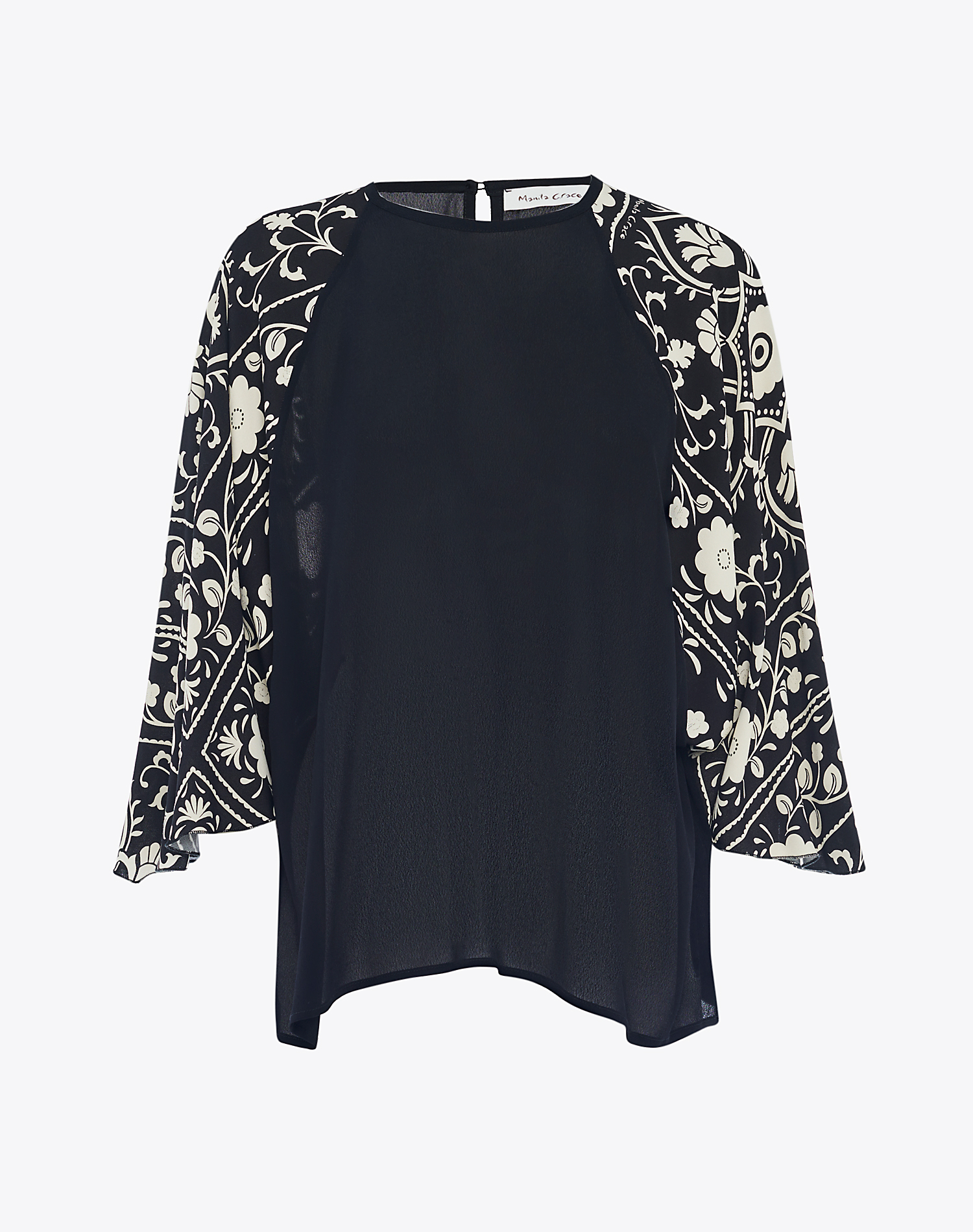 BLOUSE - BLACK - Manila Grace | Official Website