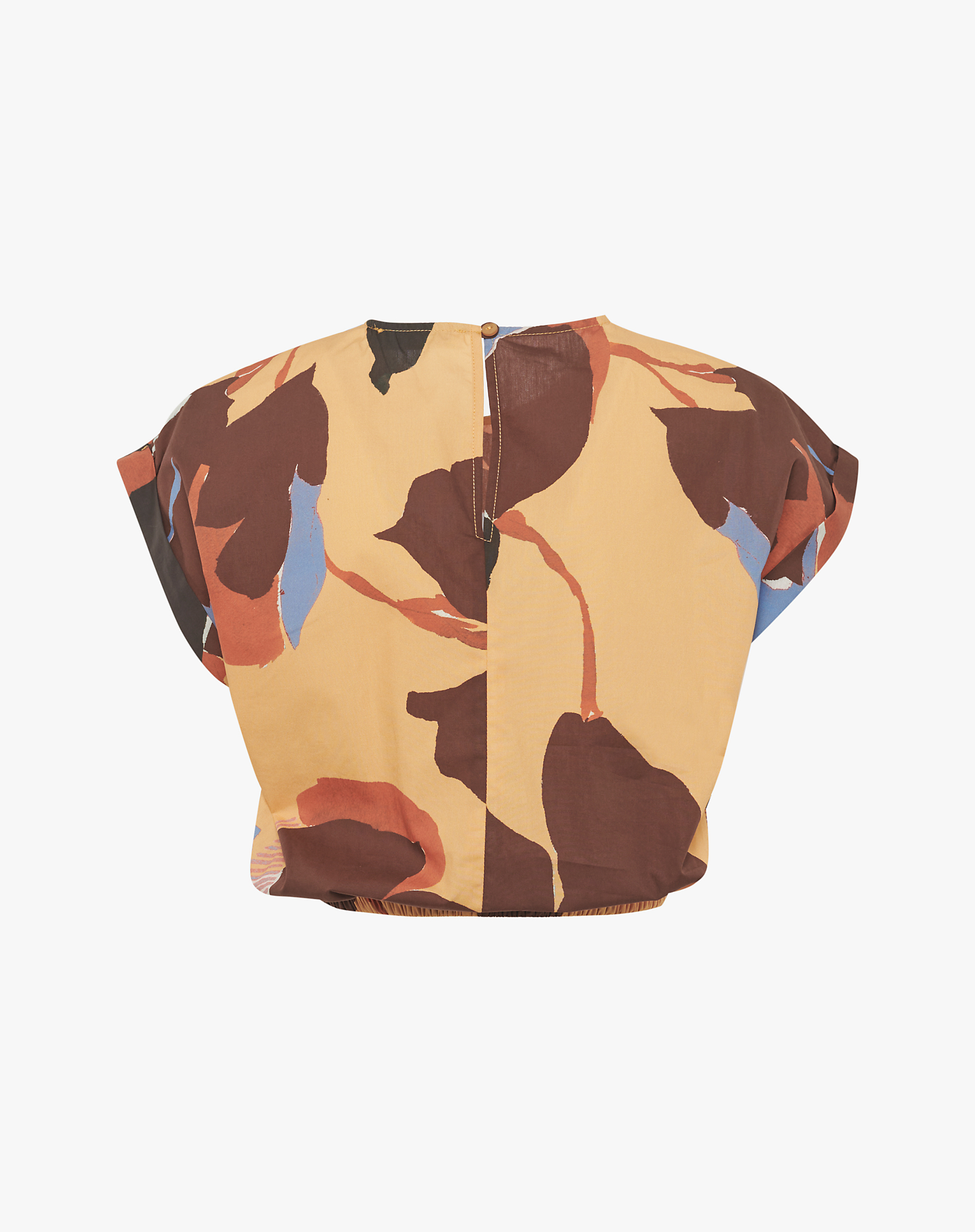BLOUSE WITH DRAWSTRING - HAY - Manila Grace | Official Website