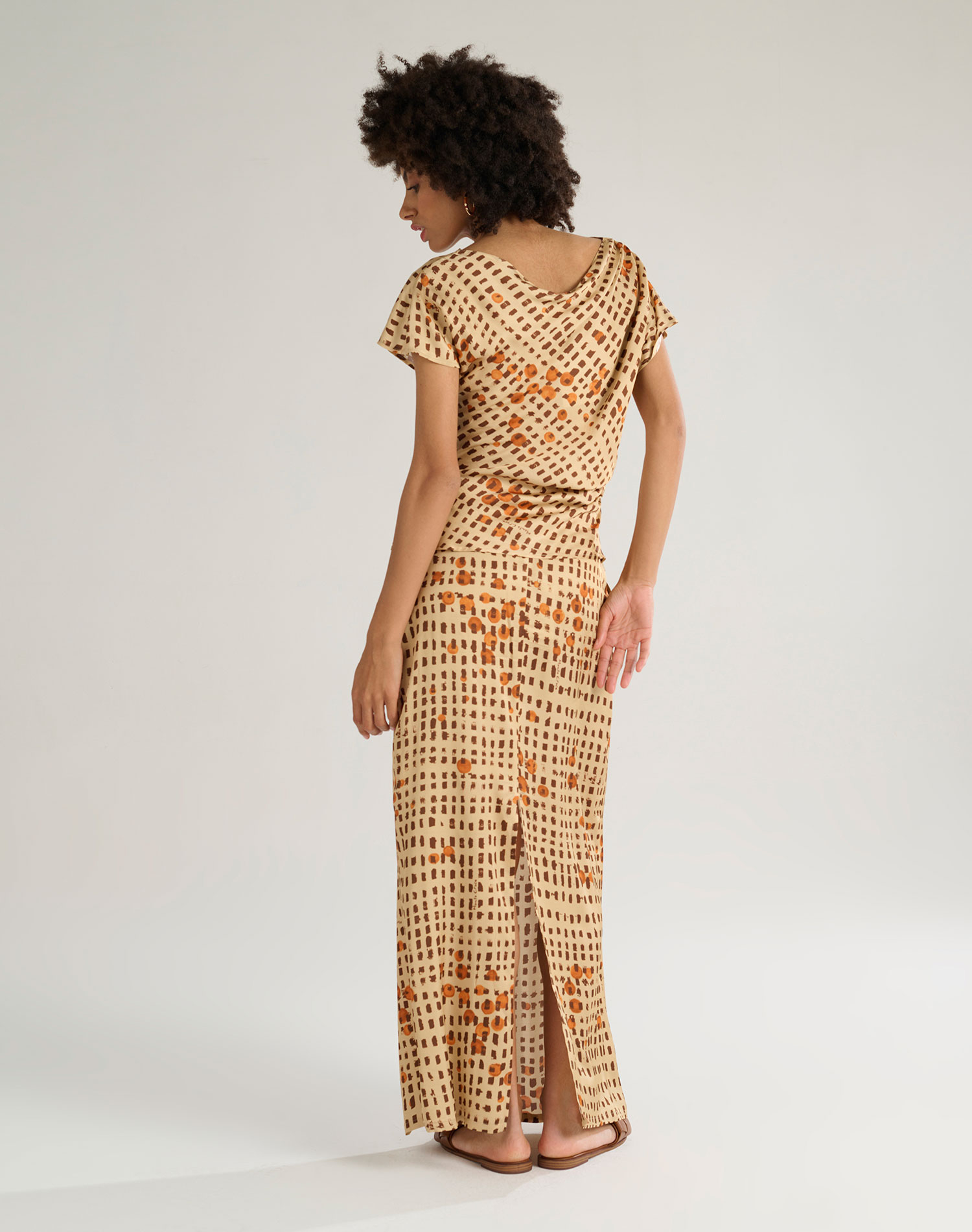 PRINTED BLUSE - HAY - Manila Grace | Official Website