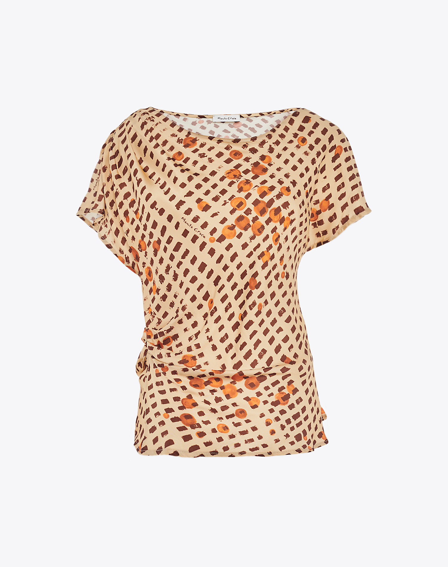 PRINTED BLUSE - HAY - Manila Grace | Official Website