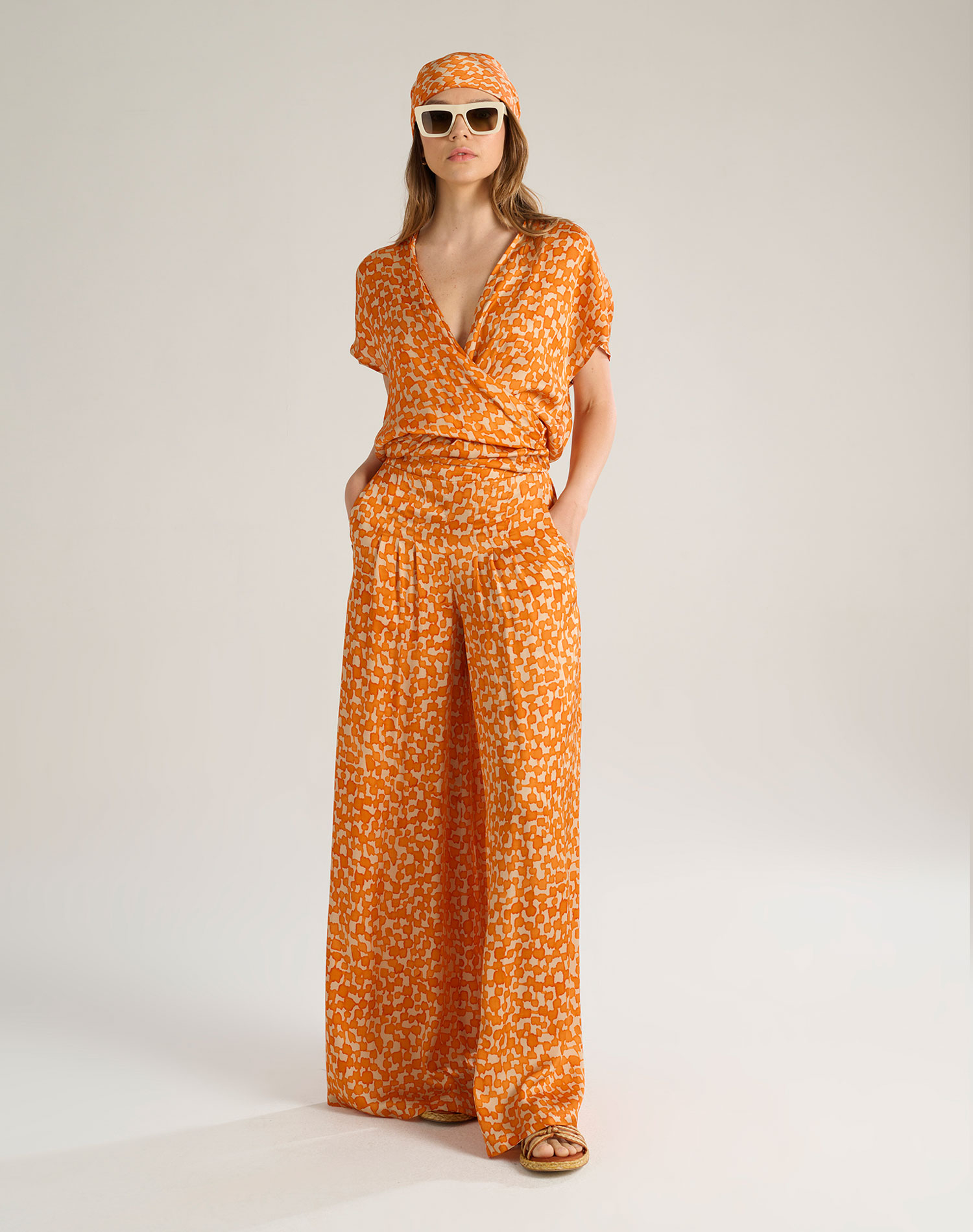 CROSSED BLUSE | Manila Grace