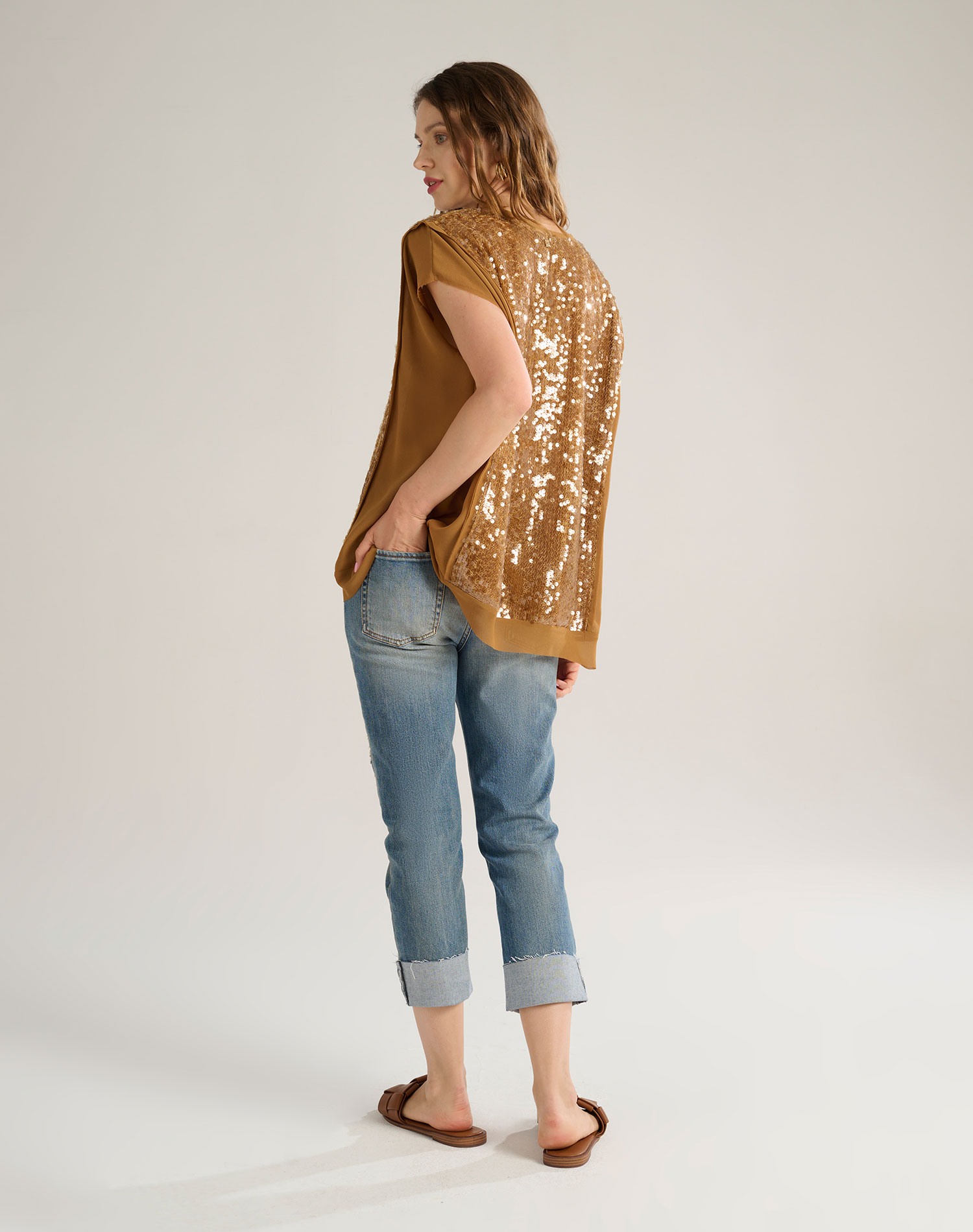 BLOUSE BOX - HONEY - Manila Grace | Official Website