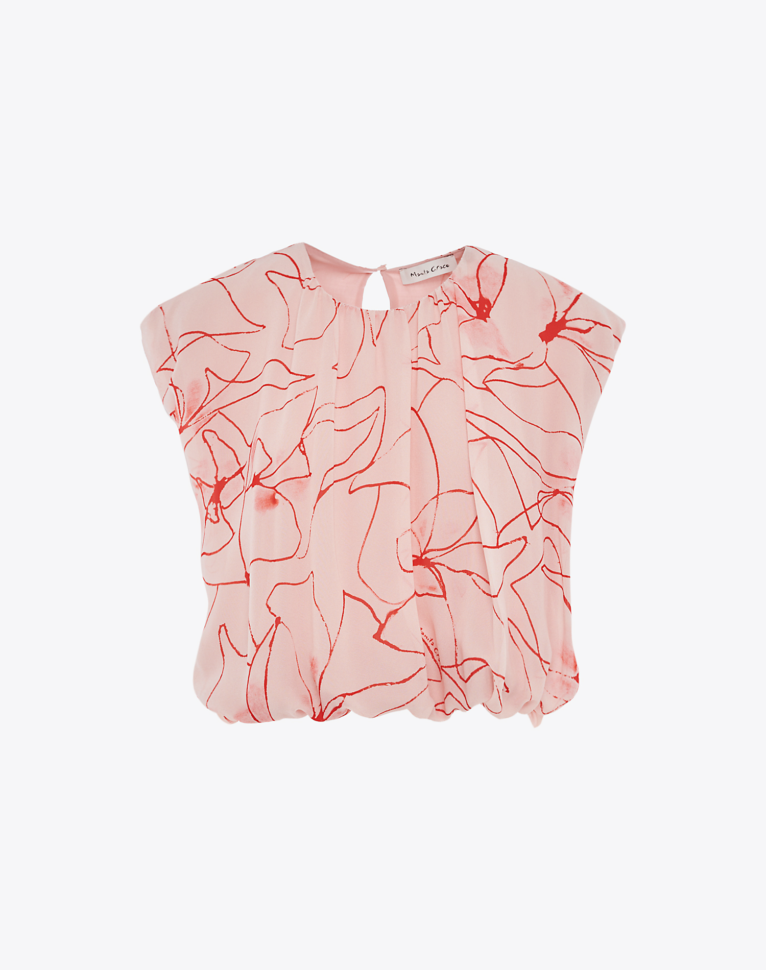 BLUSA CON ARRICCIO | Manila Grace