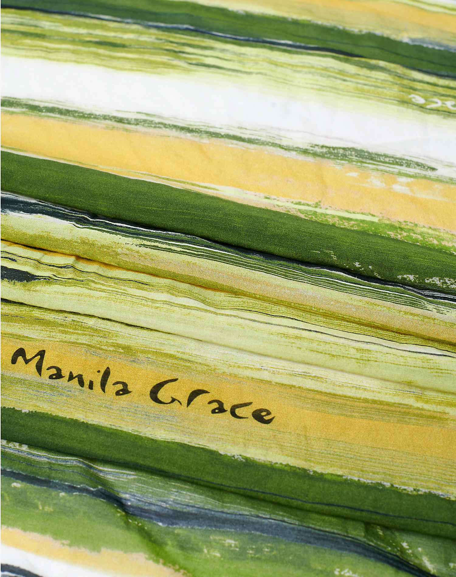 TRAPEZE SCARF IN VOILE COTTON SILK - MA509 - Manila Grace | Official Website