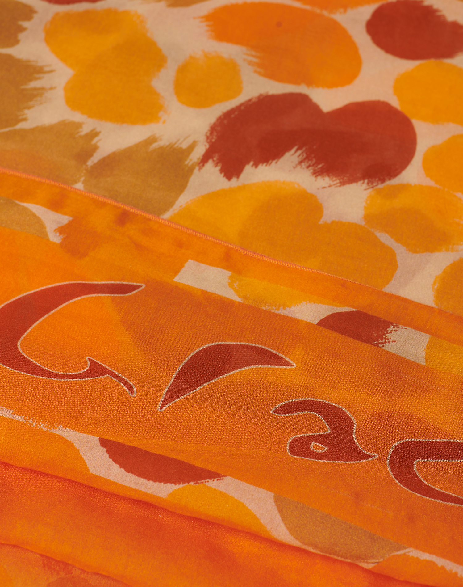 TRAPEZE SCARF IN VOILE COTTON SILK | Manila Grace