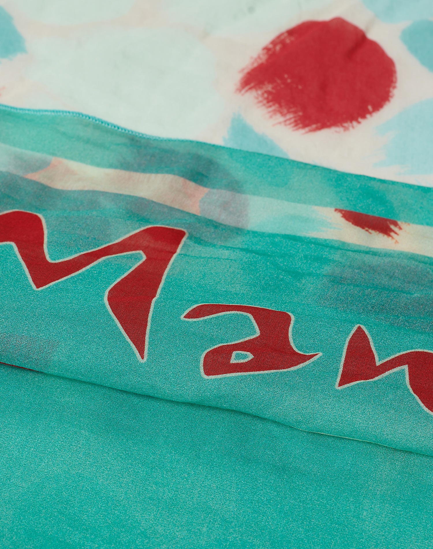 TRAPEZE SCARF IN VOILE COTTON SILK - MA638 - Manila Grace | Official Website