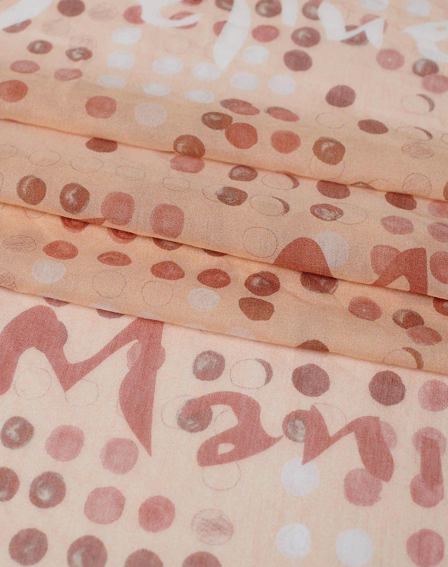 TRAPEZE SCARF IN VOILE COTTON SILK - MA632 - Manila Grace | Official Website