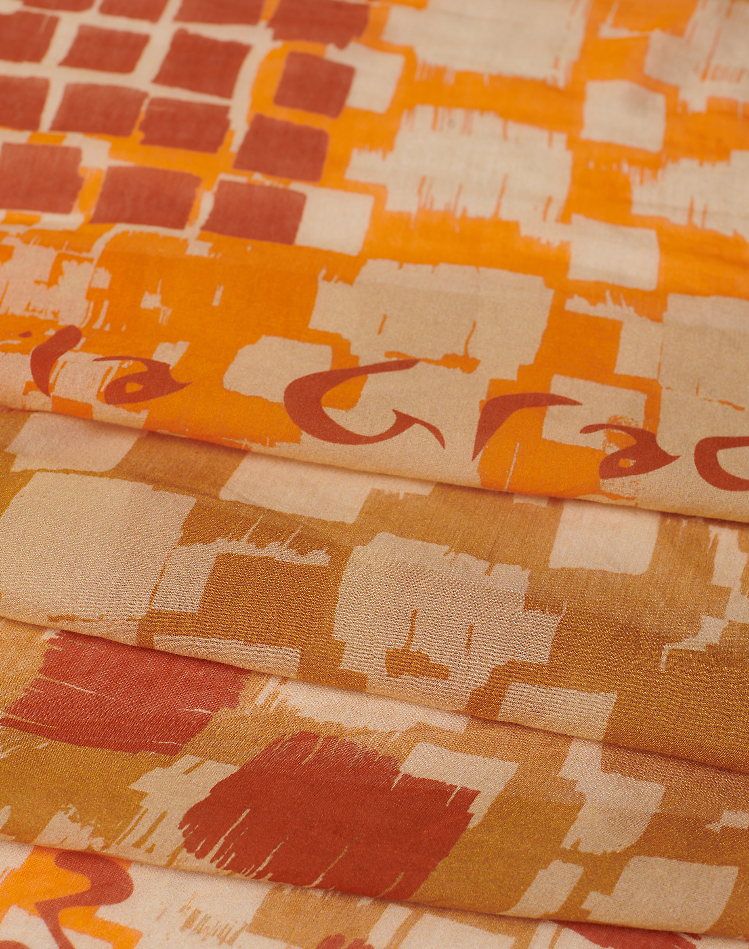 TRAPEZE SCARF IN VOILE COTTON SILK | Manila Grace