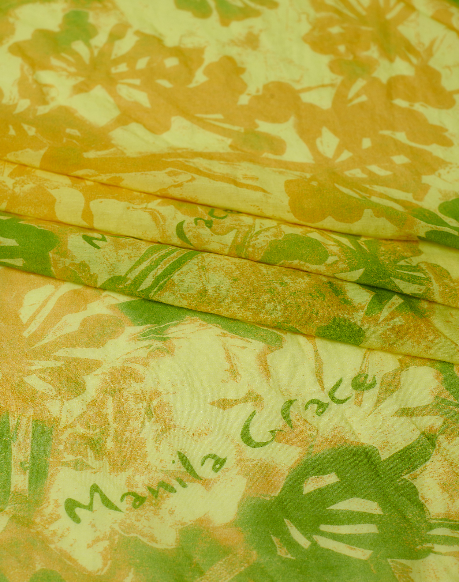 TRAPEZE SCARF IN VOILE COTTON SILK - MA626 - Manila Grace | Official Website