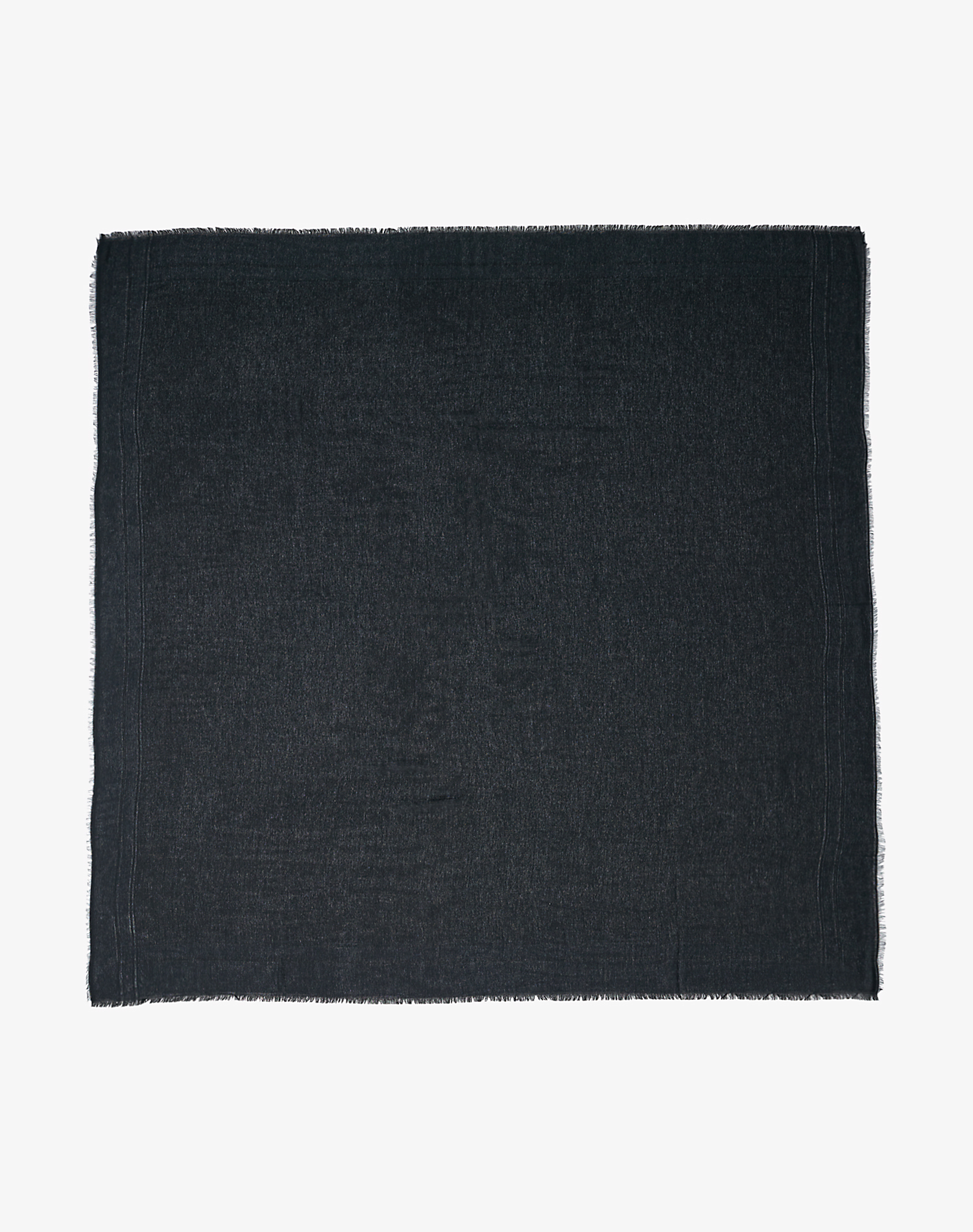 SHAWL MONOGRAM - BLACK - Manila Grace | Official Website