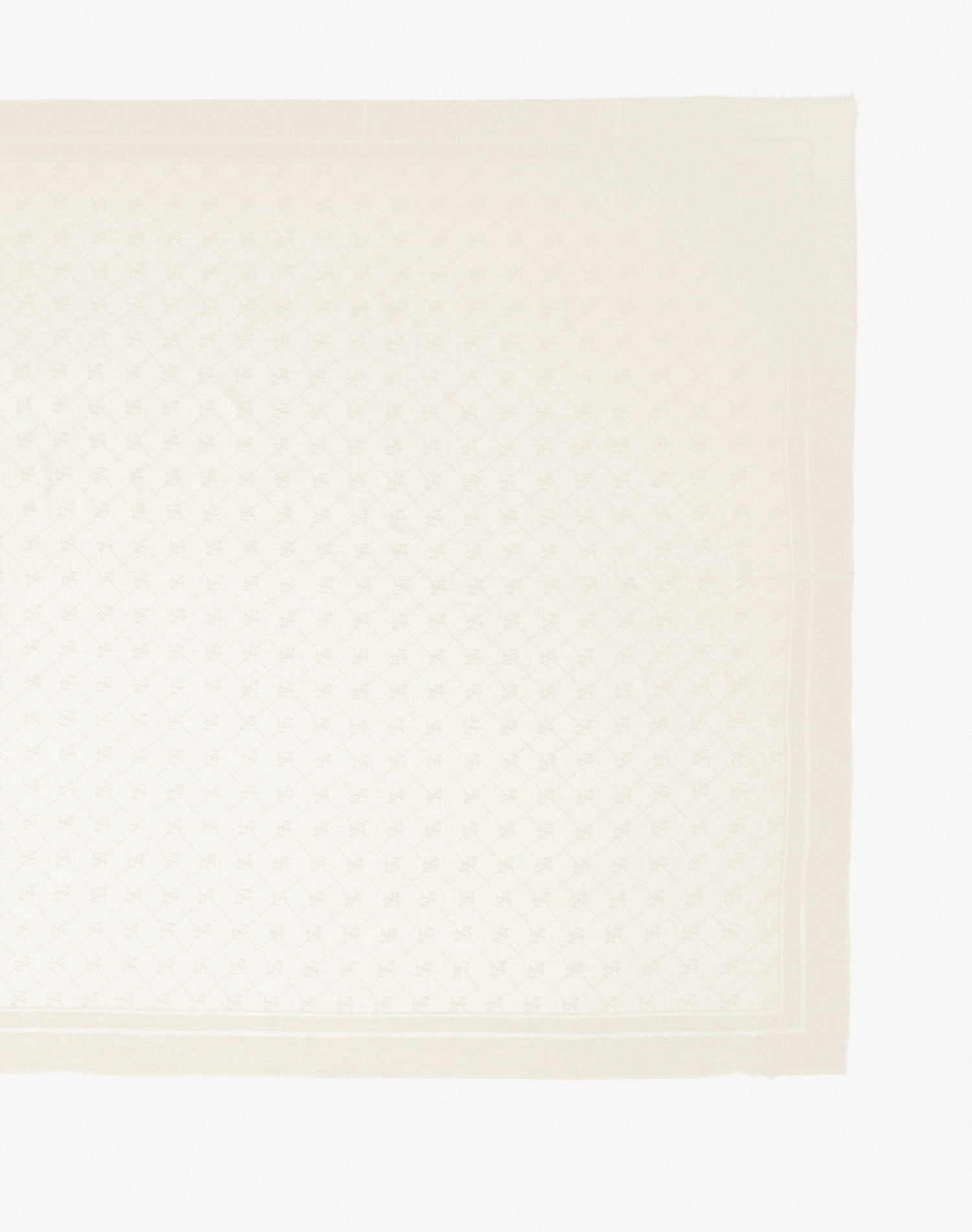 SHAWL MONOGRAM - BUTTER - Manila Grace | Official Website