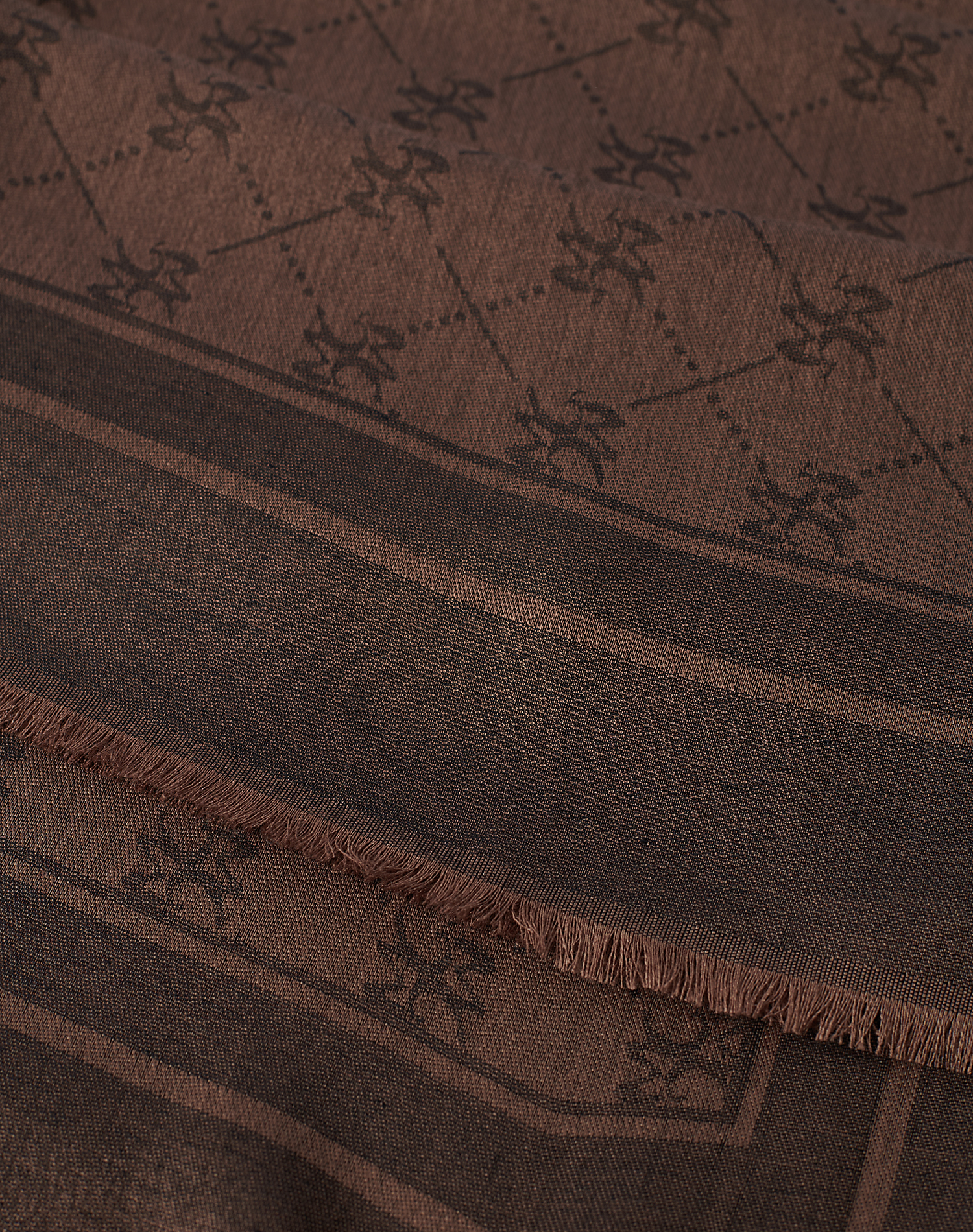 SHAWL MONOGRAM - EARTH - Manila Grace | Official Website