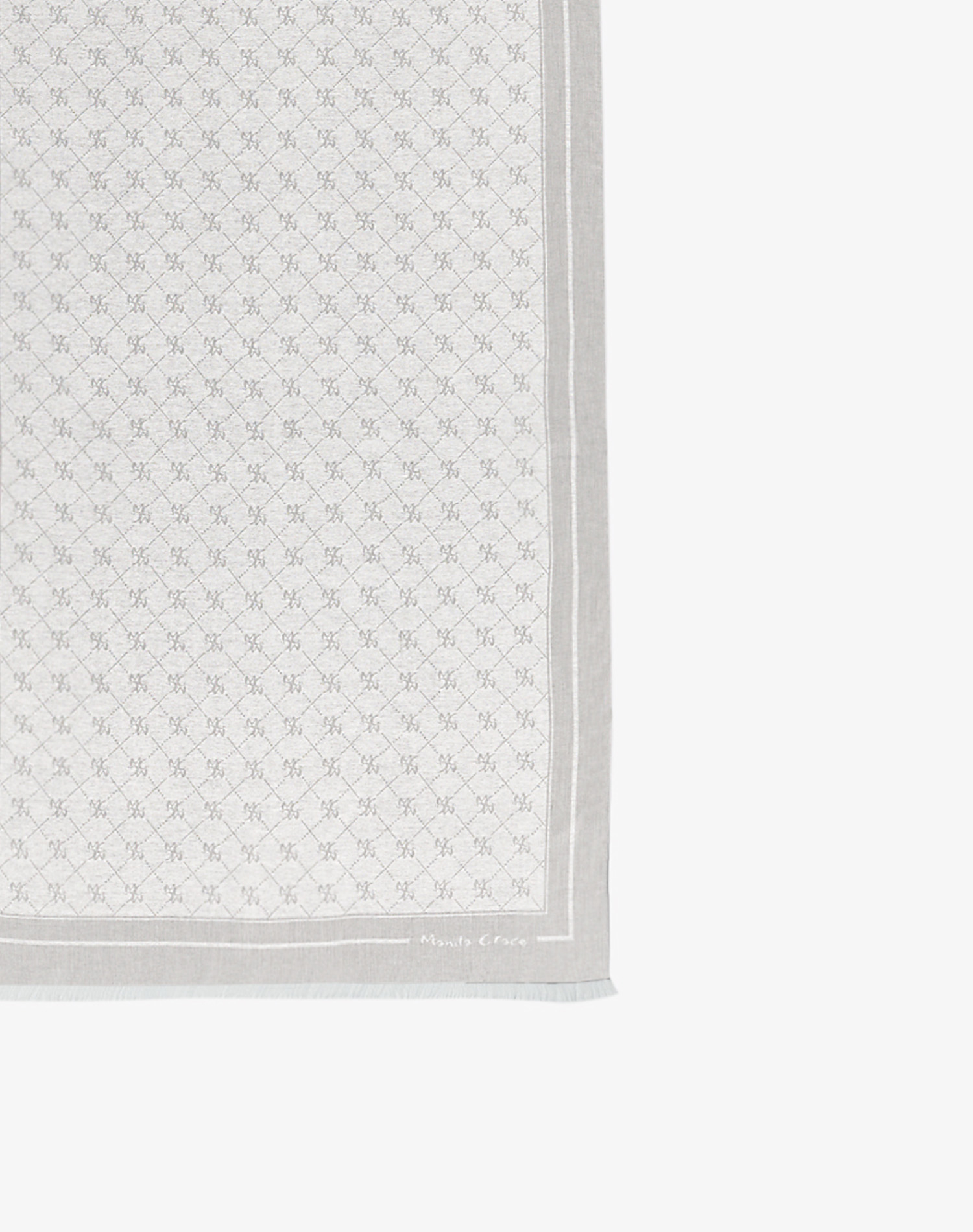 FOULARD MONOGRAM - BUTTER - Manila Grace | Official Website