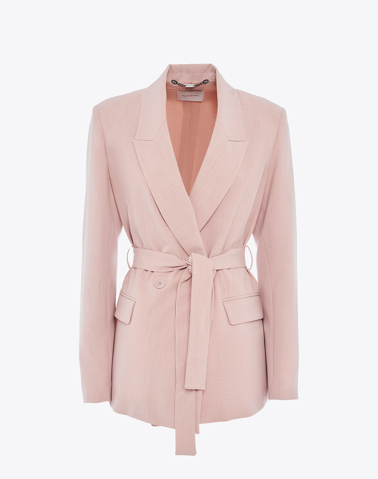 JACKET WITH BELT - JACKET & VEST - Manila Grace | Official Website