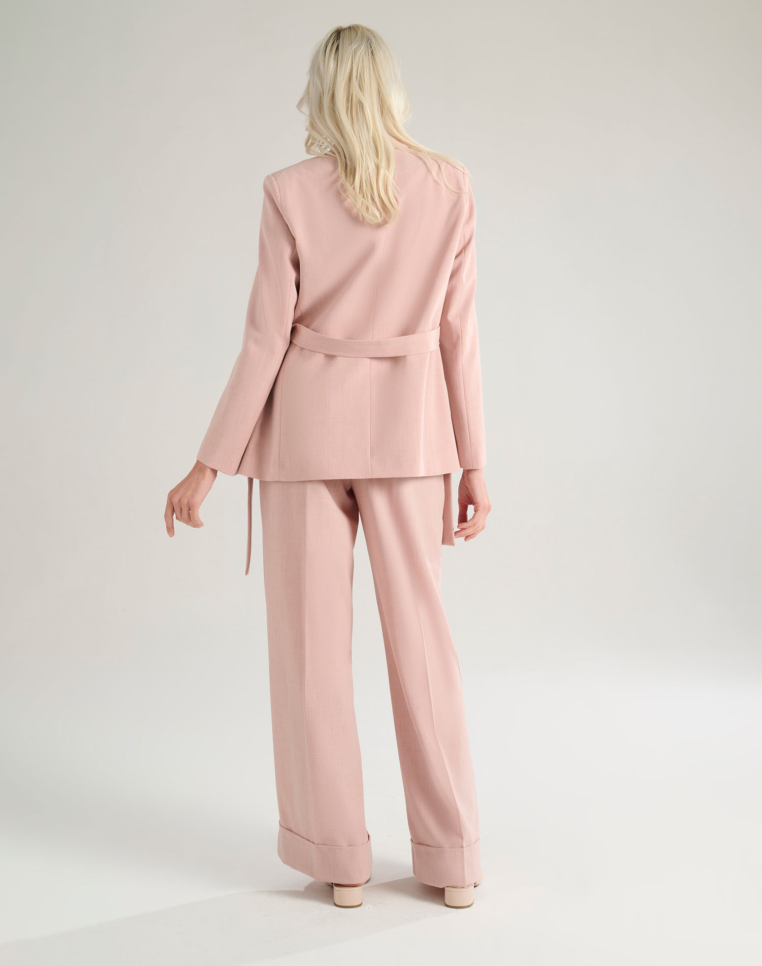 JACKET WITH BELT - MA632 - Manila Grace | Official Website