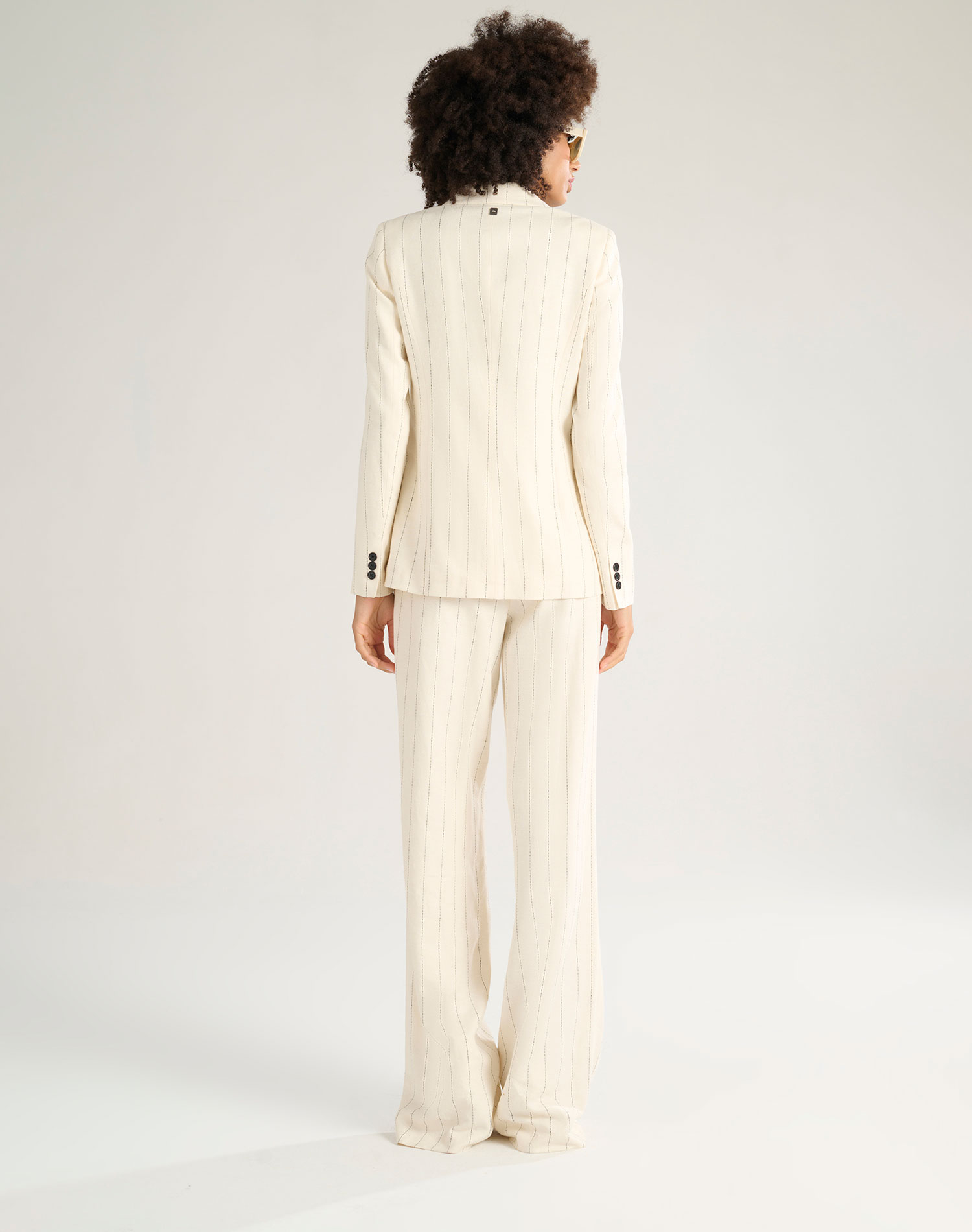 CROSSED JACKET - BUTTER - Manila Grace | Official Website
