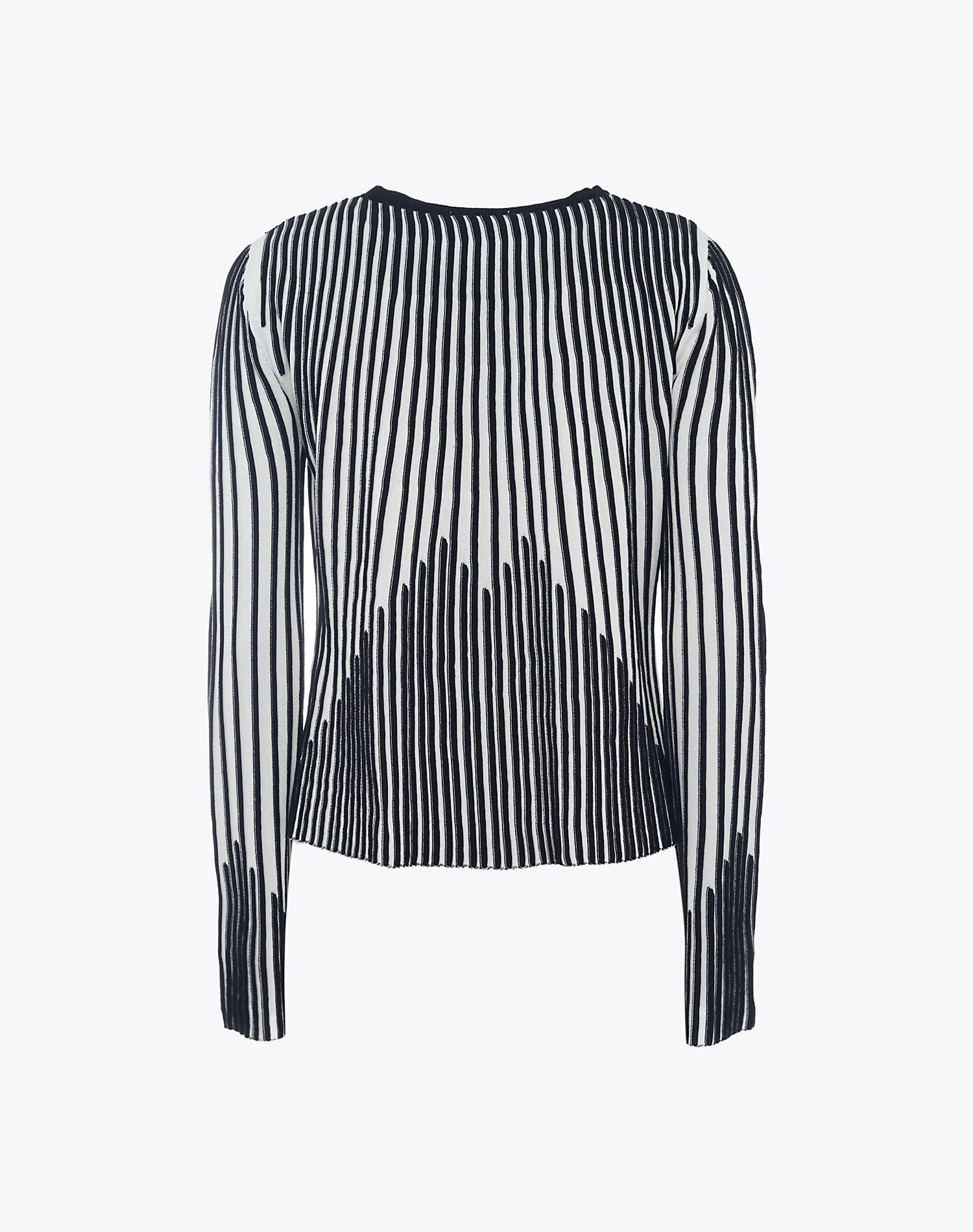 TWO-TONE JACQUARD SWEATER | Manila Grace