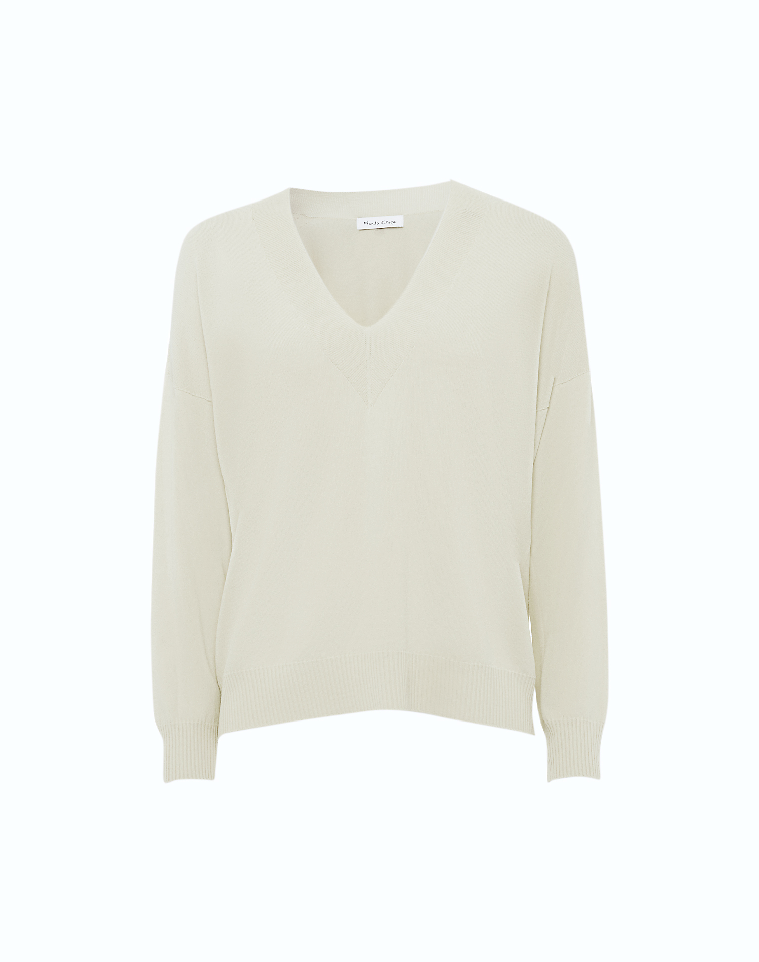 VISCOSE YARN SWEATER - KNITWEAR - Manila Grace | Official Website