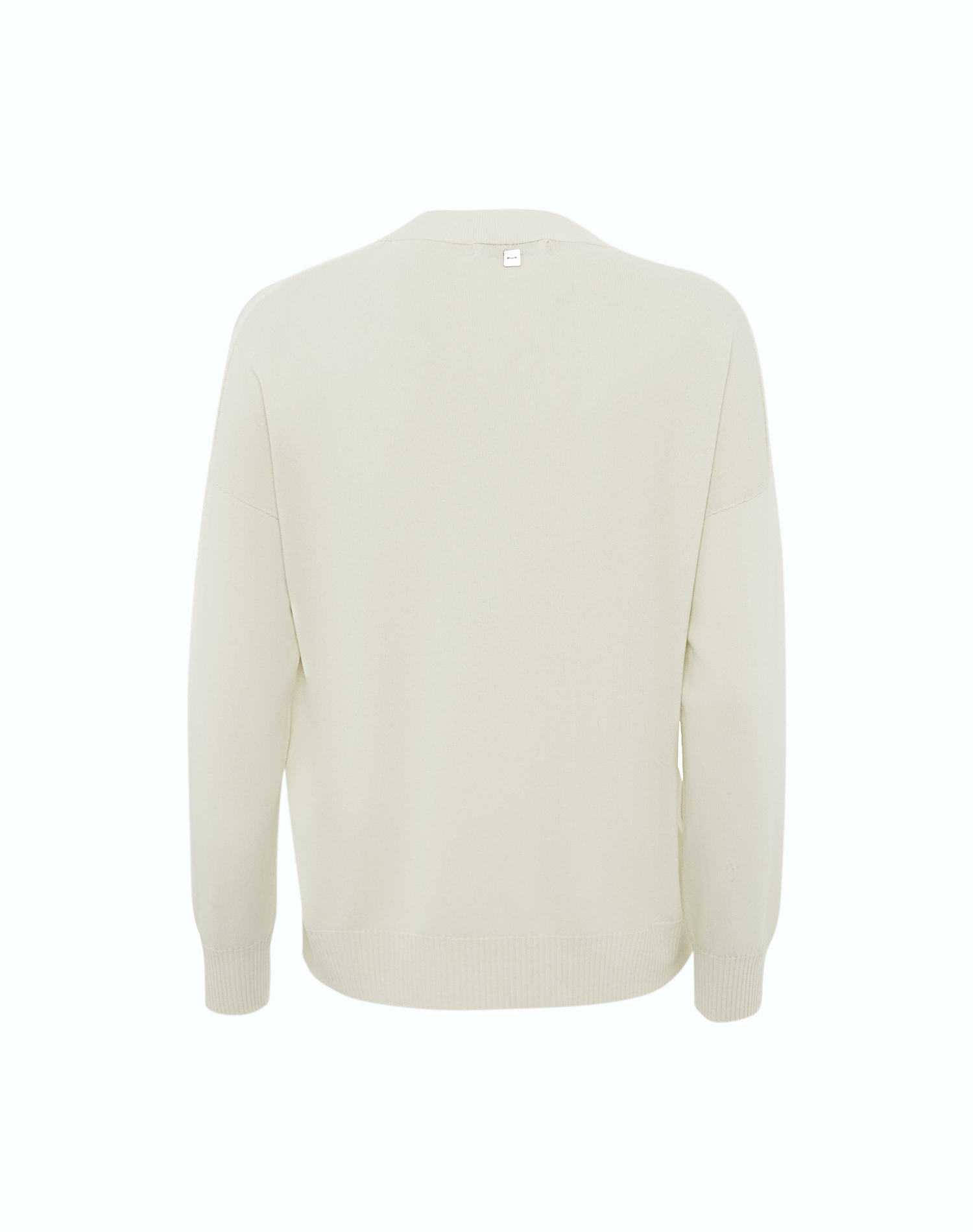 VISCOSE YARN SWEATER - OFF WHITE - Manila Grace | Official Website