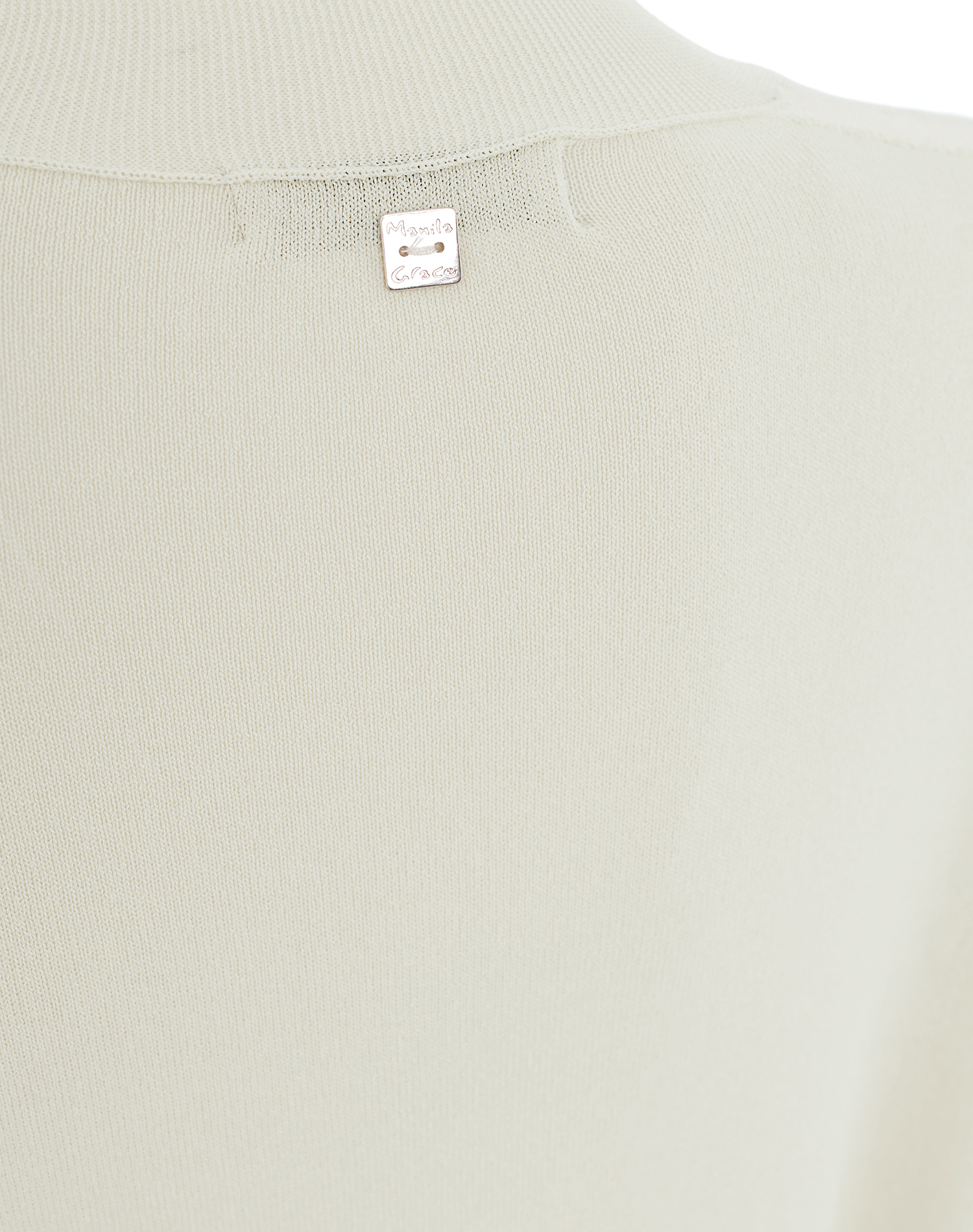 VISCOSE YARN SWEATER - OFF WHITE - Manila Grace | Official Website