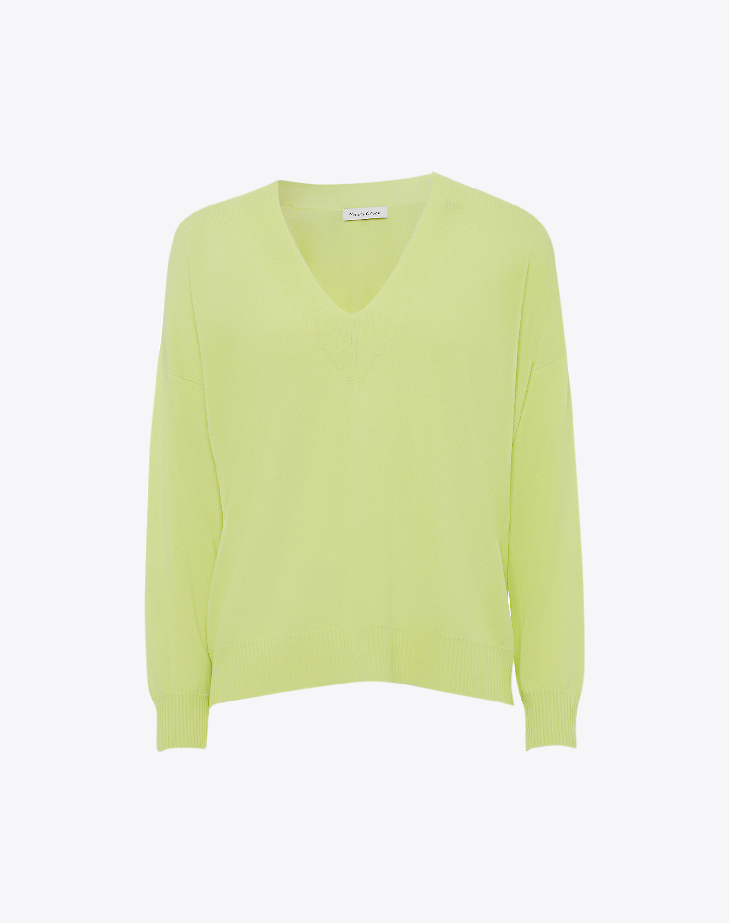 VISCOSE YARN SWEATER - KNITWEAR - Manila Grace | Official Website