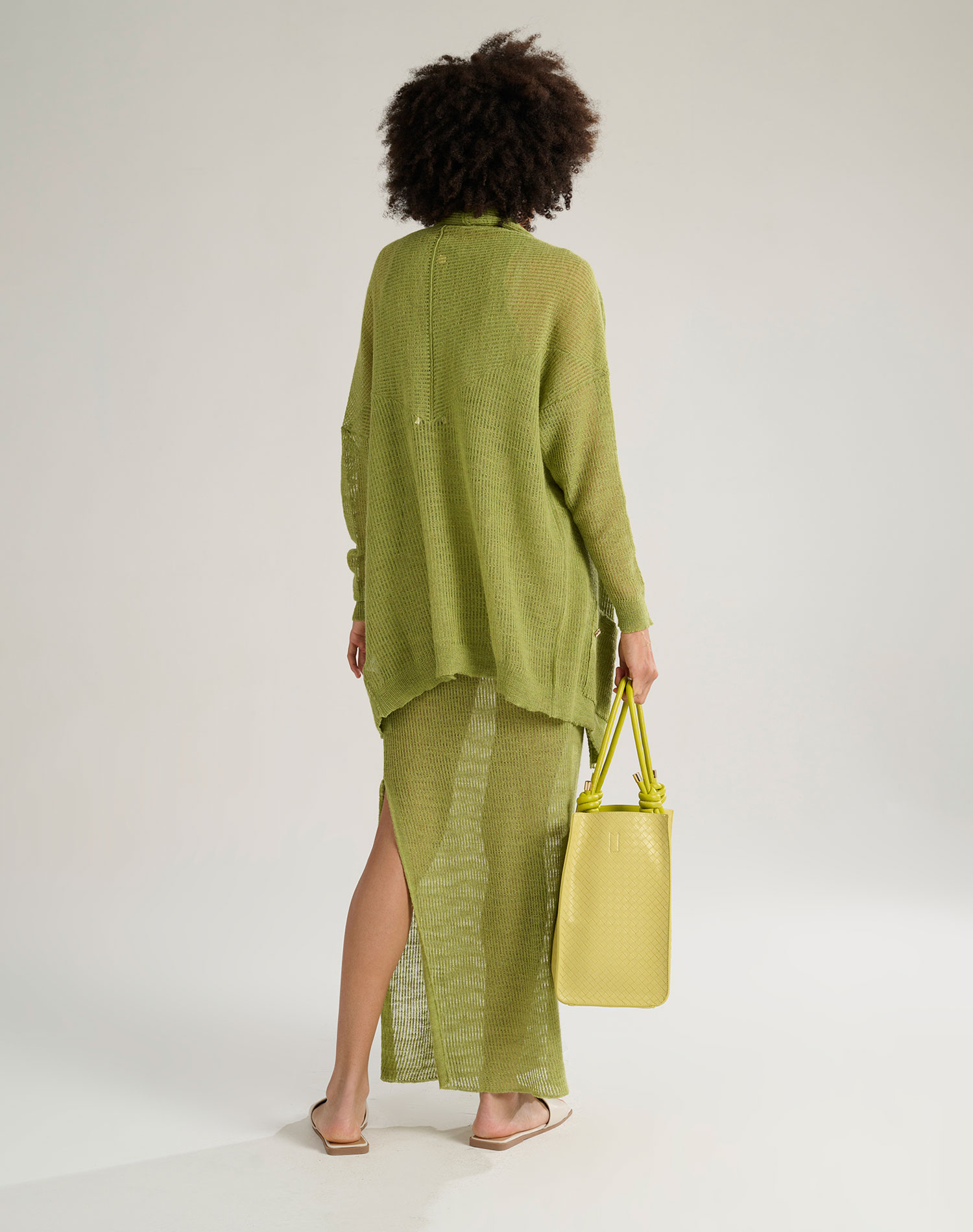 CARDIGAN OVER - LEAF - Manila Grace | Official Website