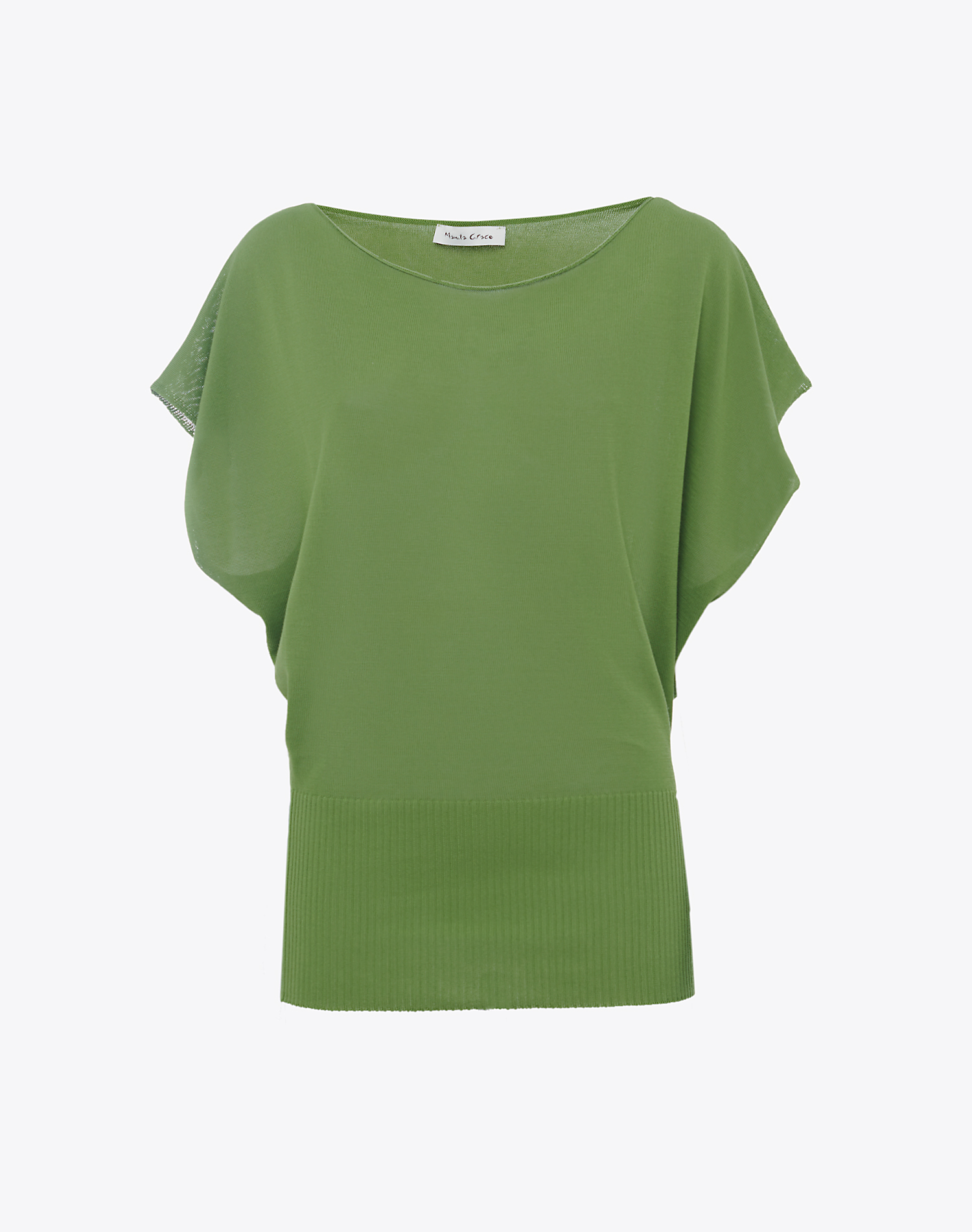 BOAT NECKLINE SWEATER - KNITWEAR - Manila Grace | Official Website
