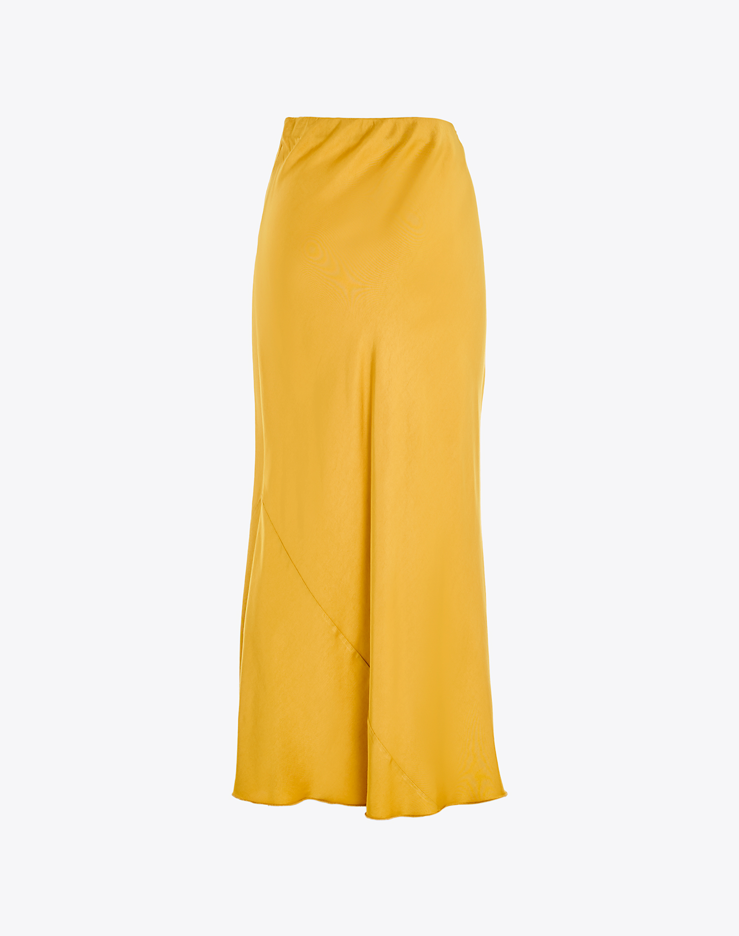 BIAS SKIRT - MUSTARD - Manila Grace | Official Website